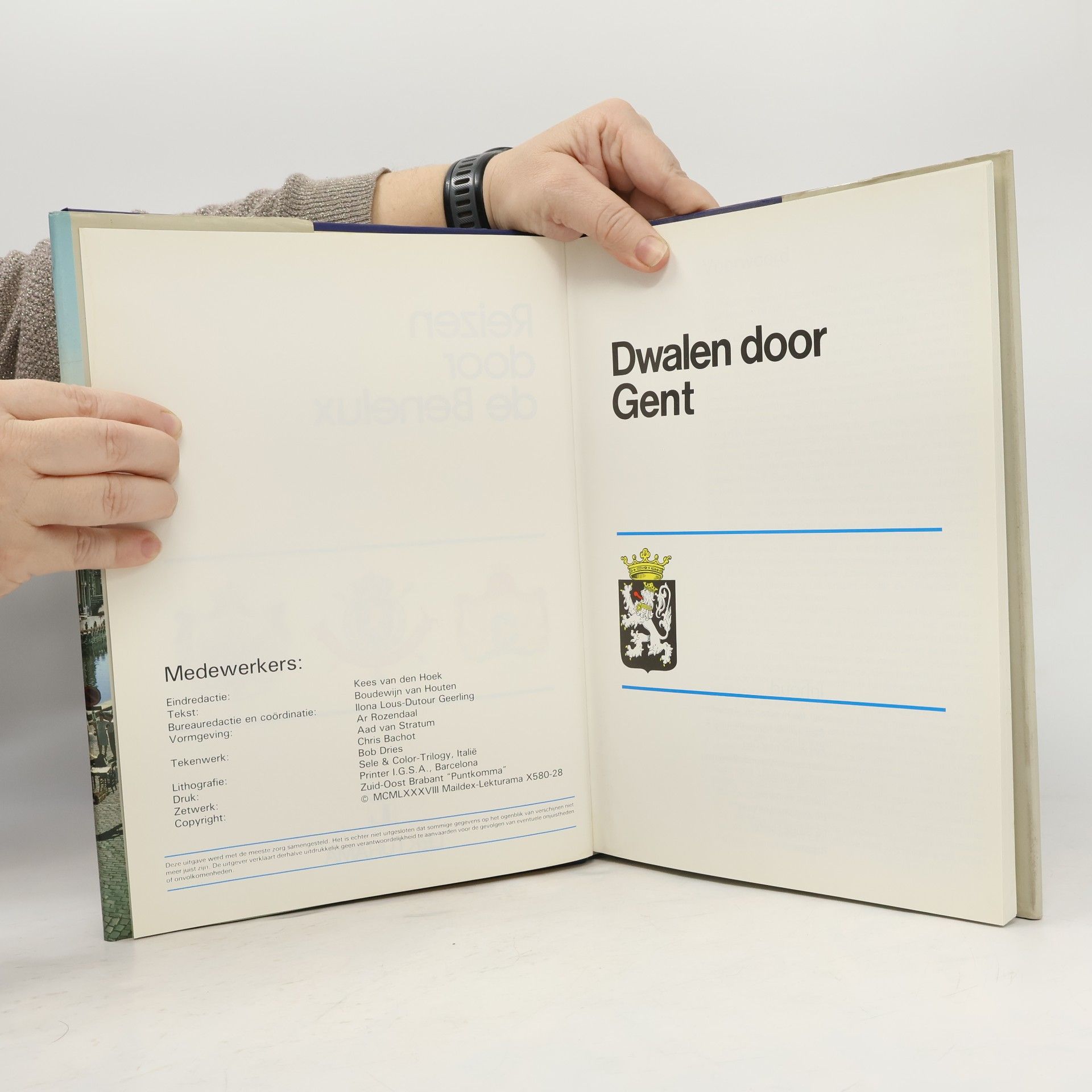 Boudewijn Van Houten Dwalen door Gent