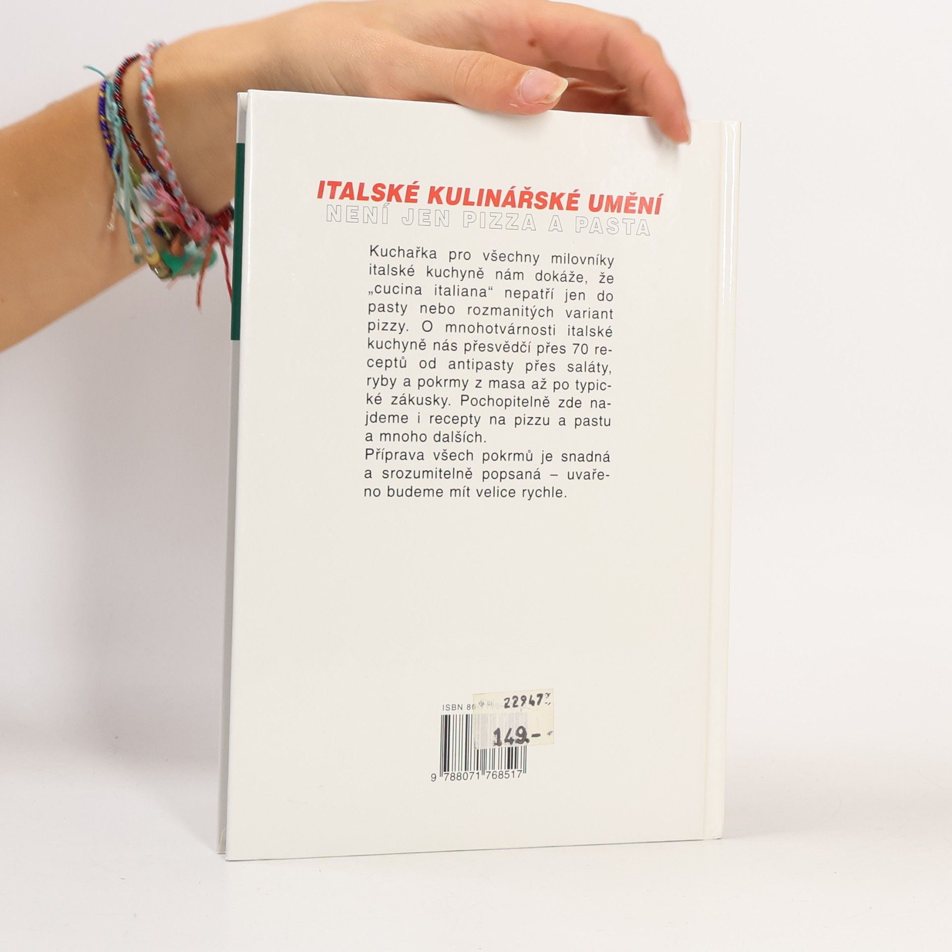 Ivana Školníková Italská kuchyně