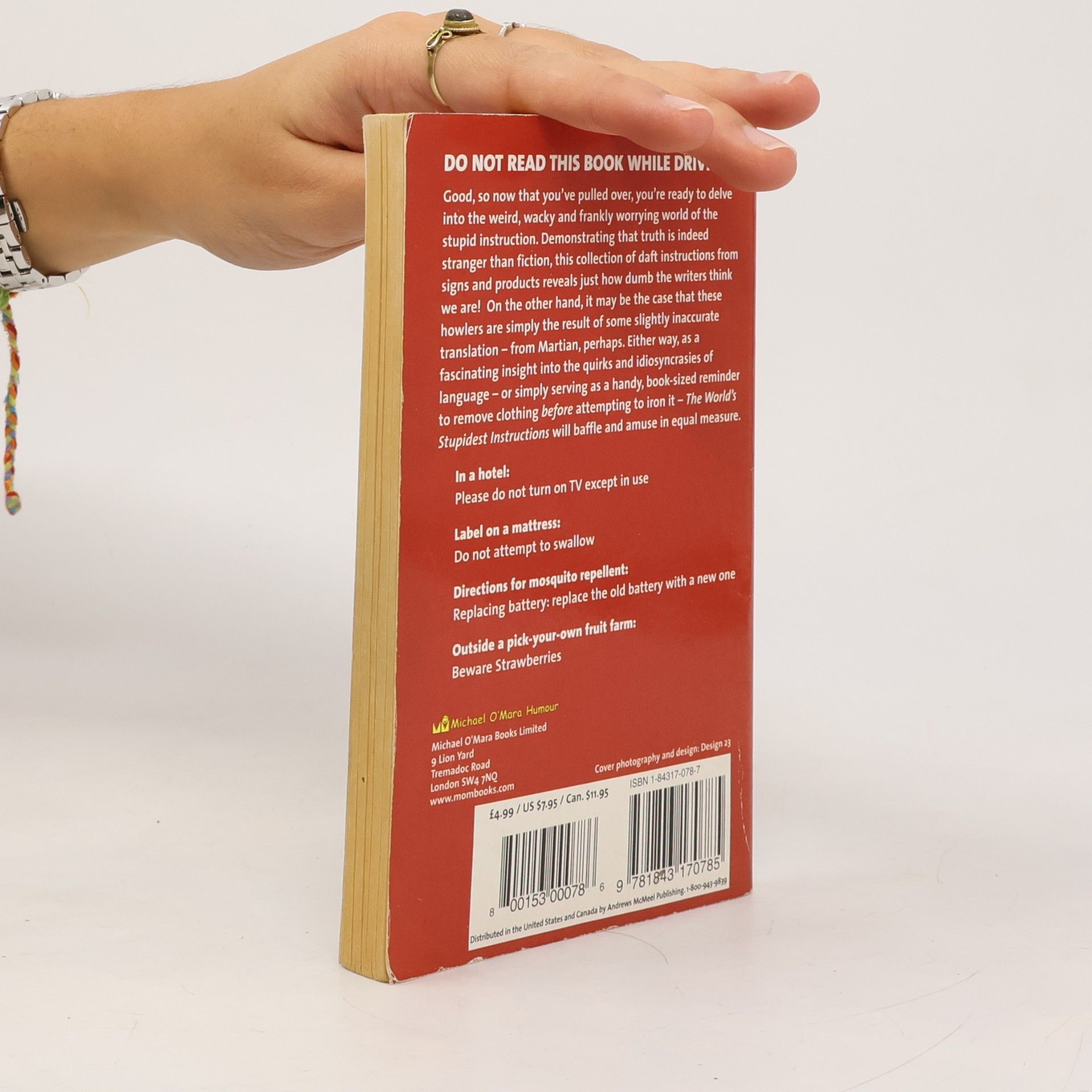 Bryony Evens The World's Stupidest Instructions
