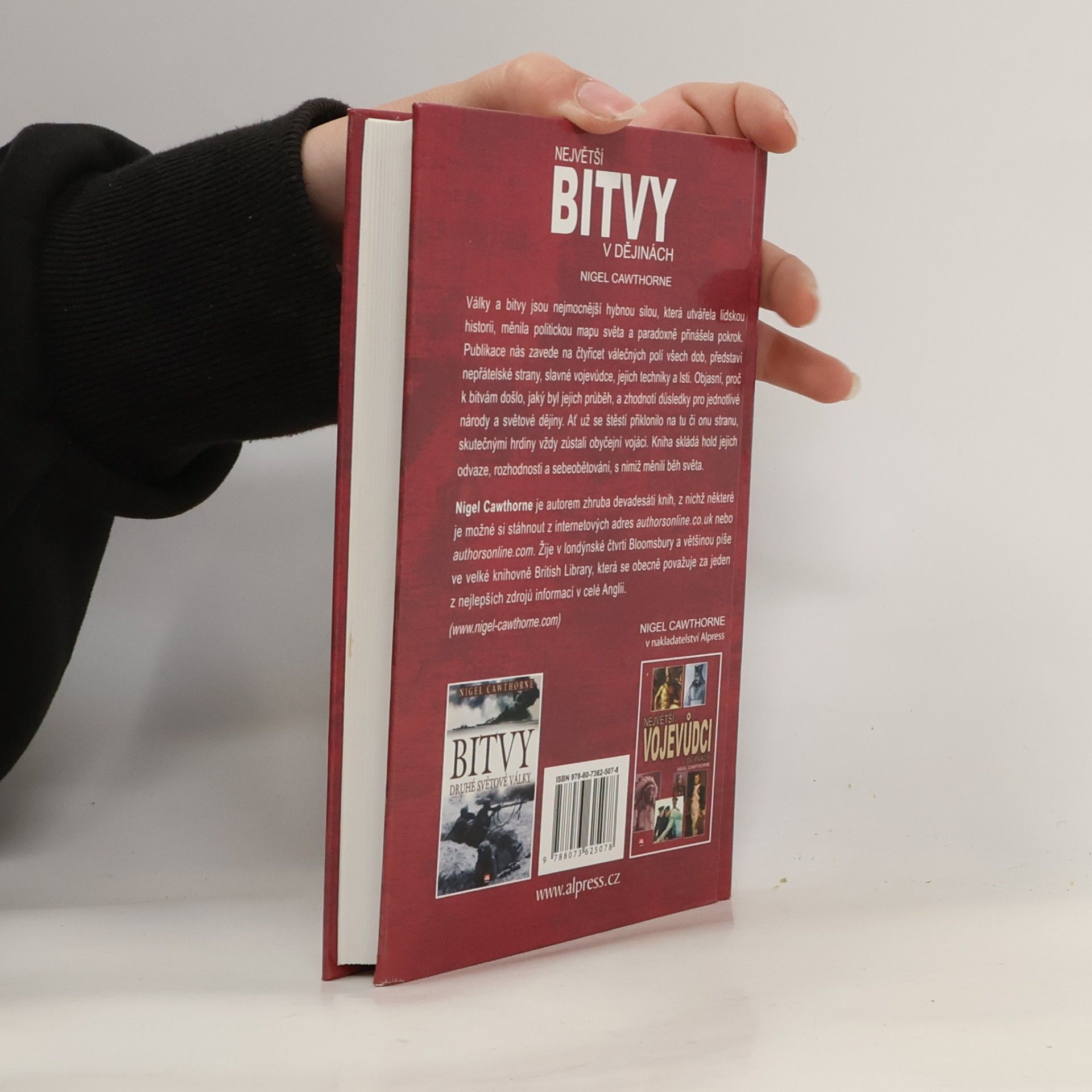 Nigel Cawthorne Největší bitvy v dějinách