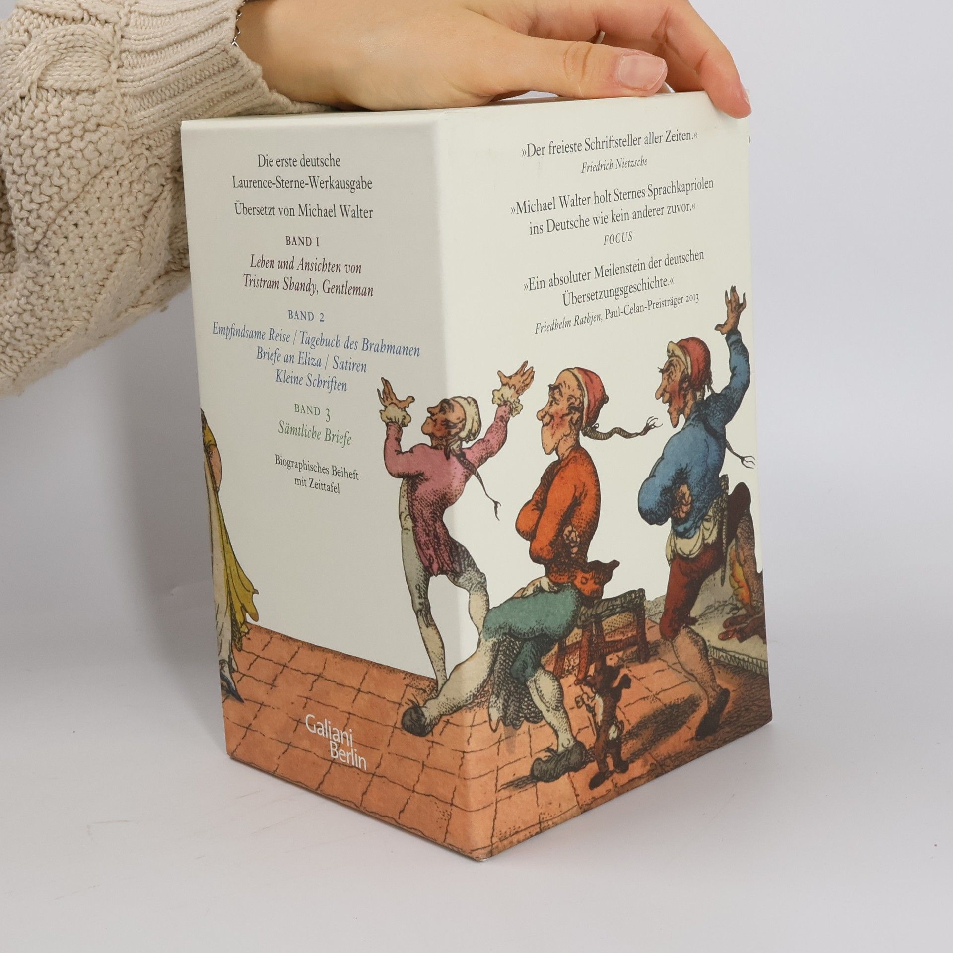 Laurence Sterne Die erste deutsche Laurence-Sterne-Werkausgabe