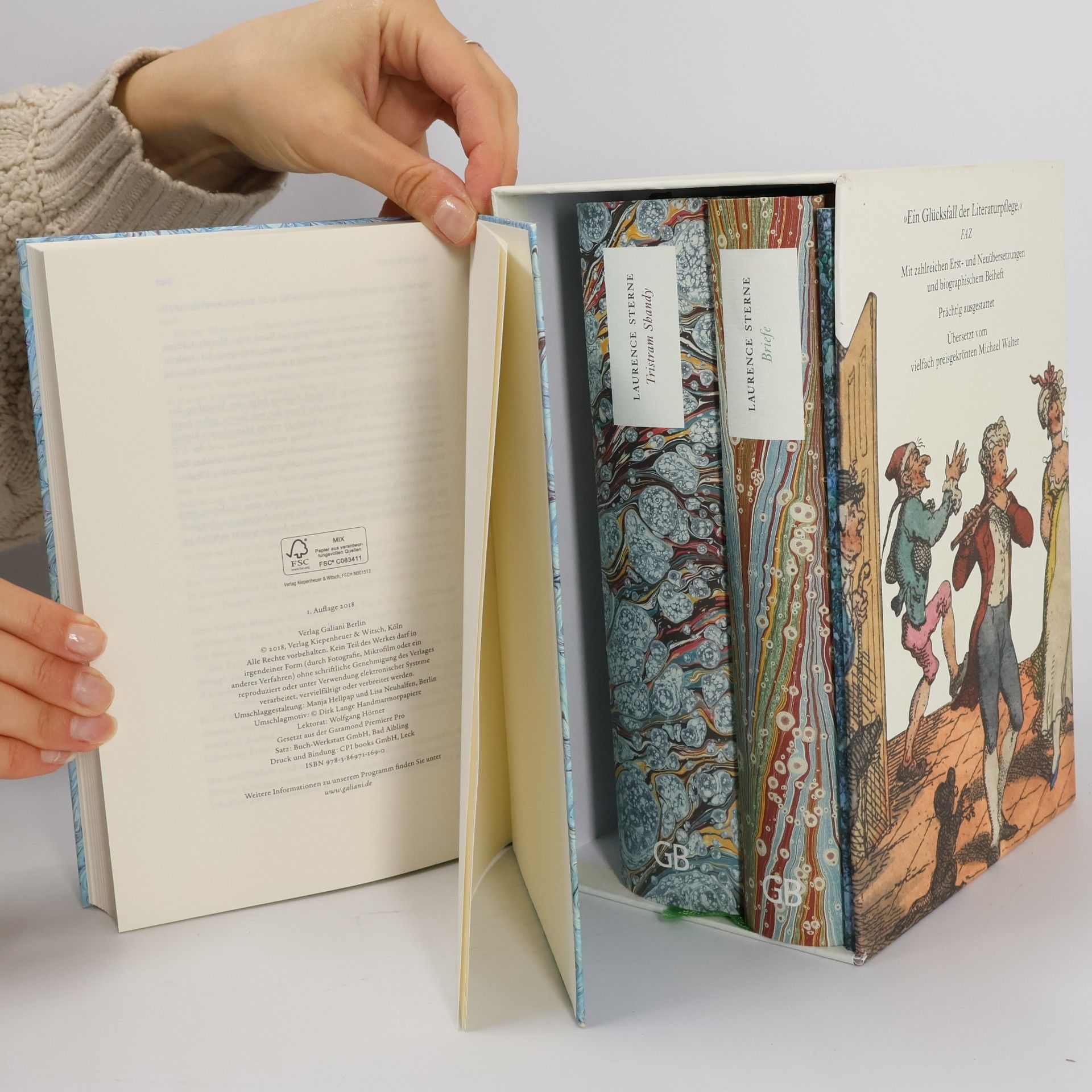 Laurence Sterne Die erste deutsche Laurence-Sterne-Werkausgabe