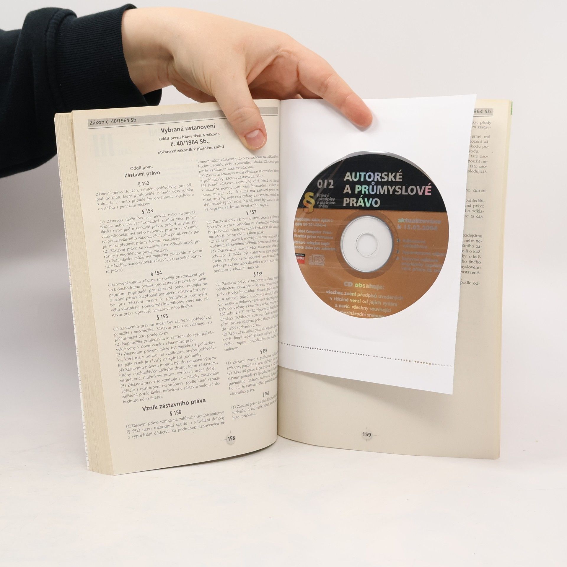 Autorské a průmyslové právo + CD