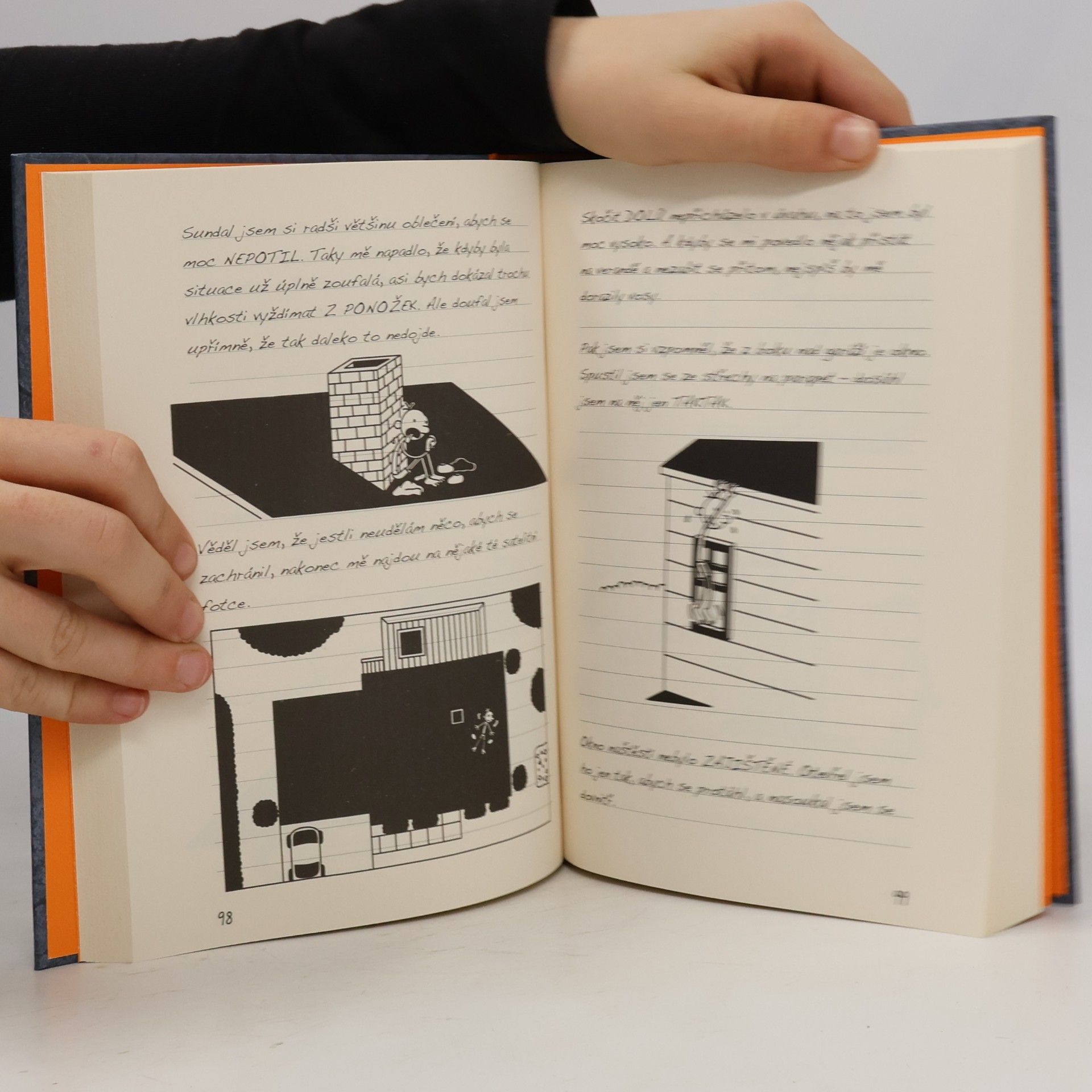Jeff Kinney Deník malého poseroutky 14. Na spadnutí
