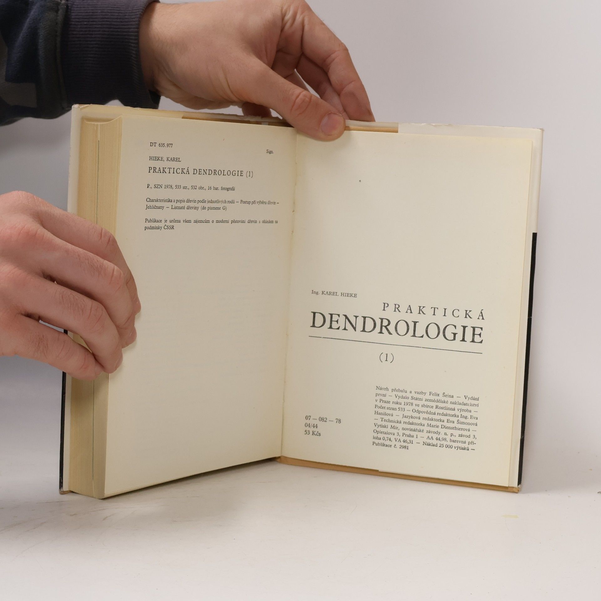 Karel Hieke Praktická dendrologie 1