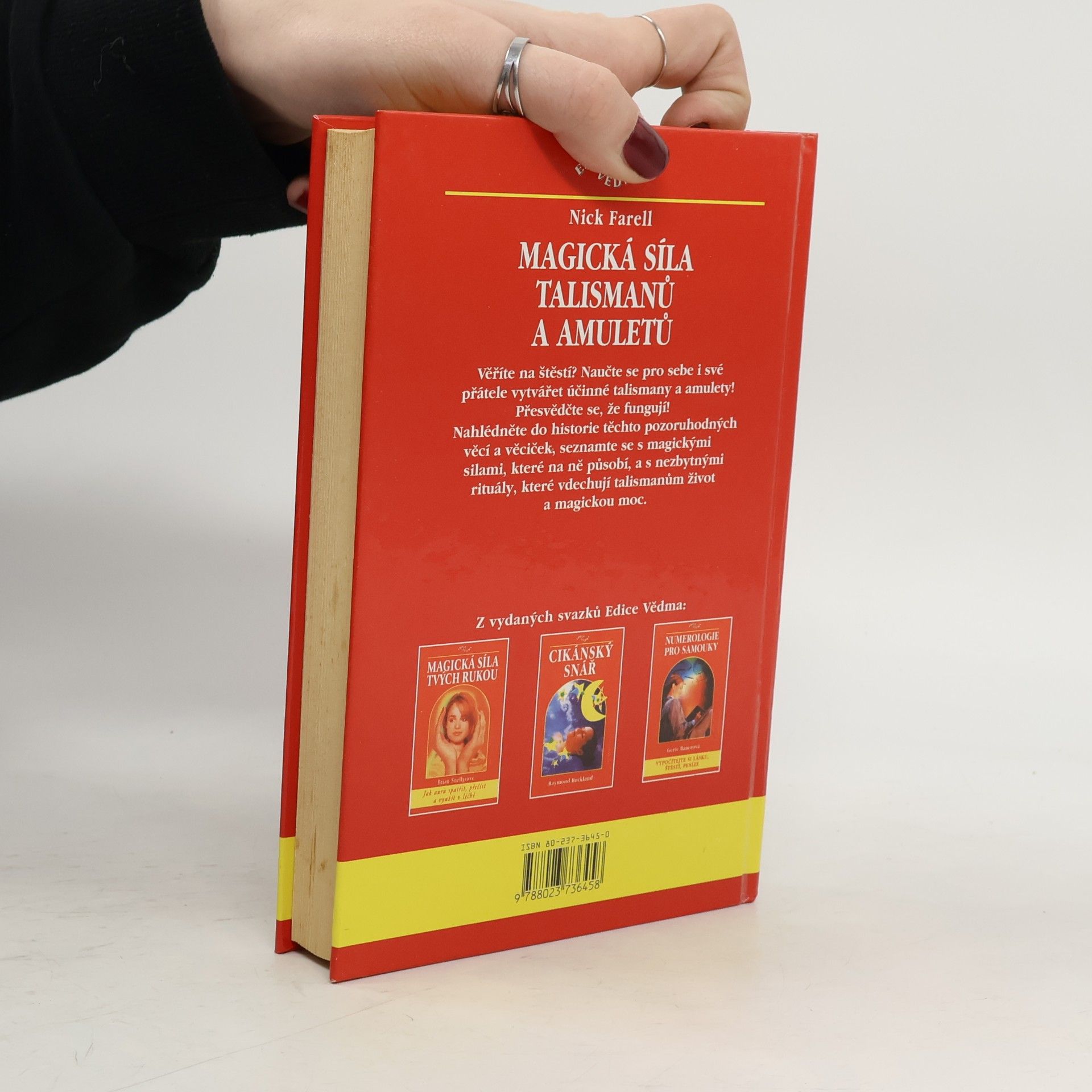 Nick Farell Magická síla talismanů a amuletů, vytváření a praktické využití