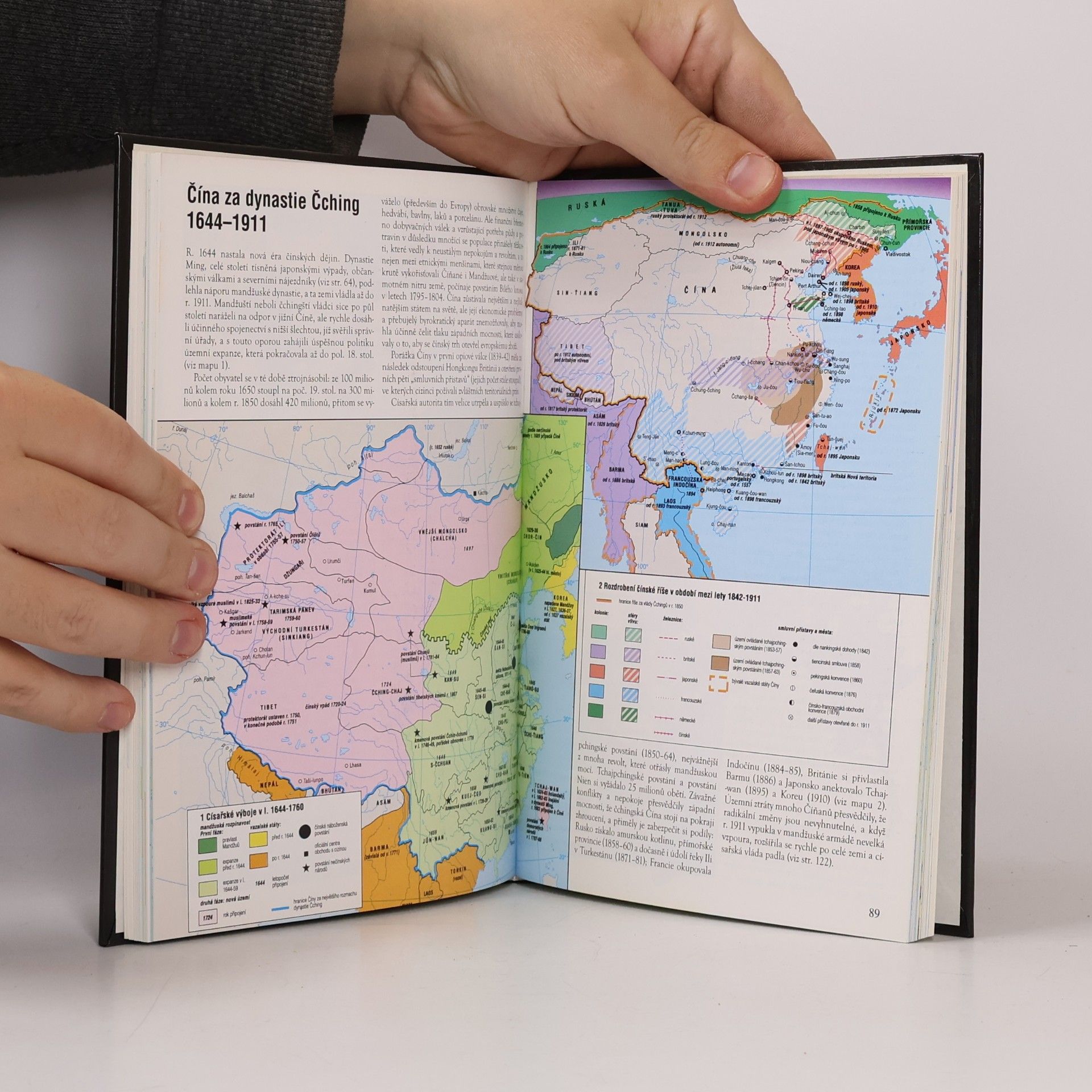 Noel Geoffrey Parker Atlas světových dějin