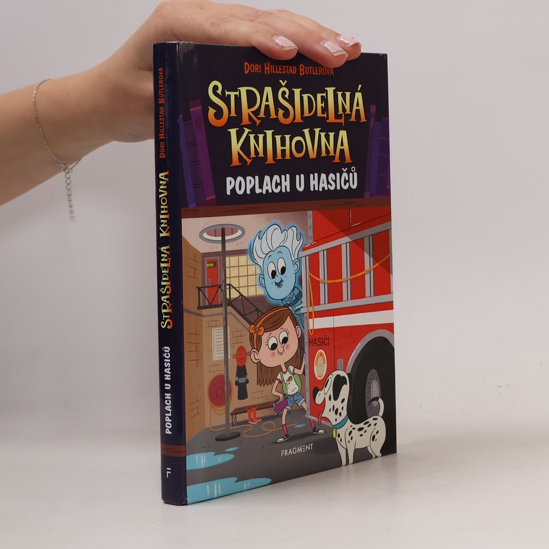 Strašidelná knihovna. Poplach u hasičů