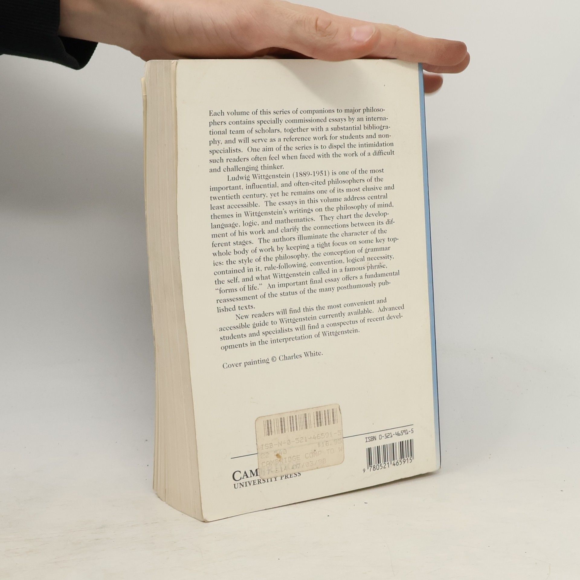 David G. Stern The Cambridge Companion to Wittgenstein