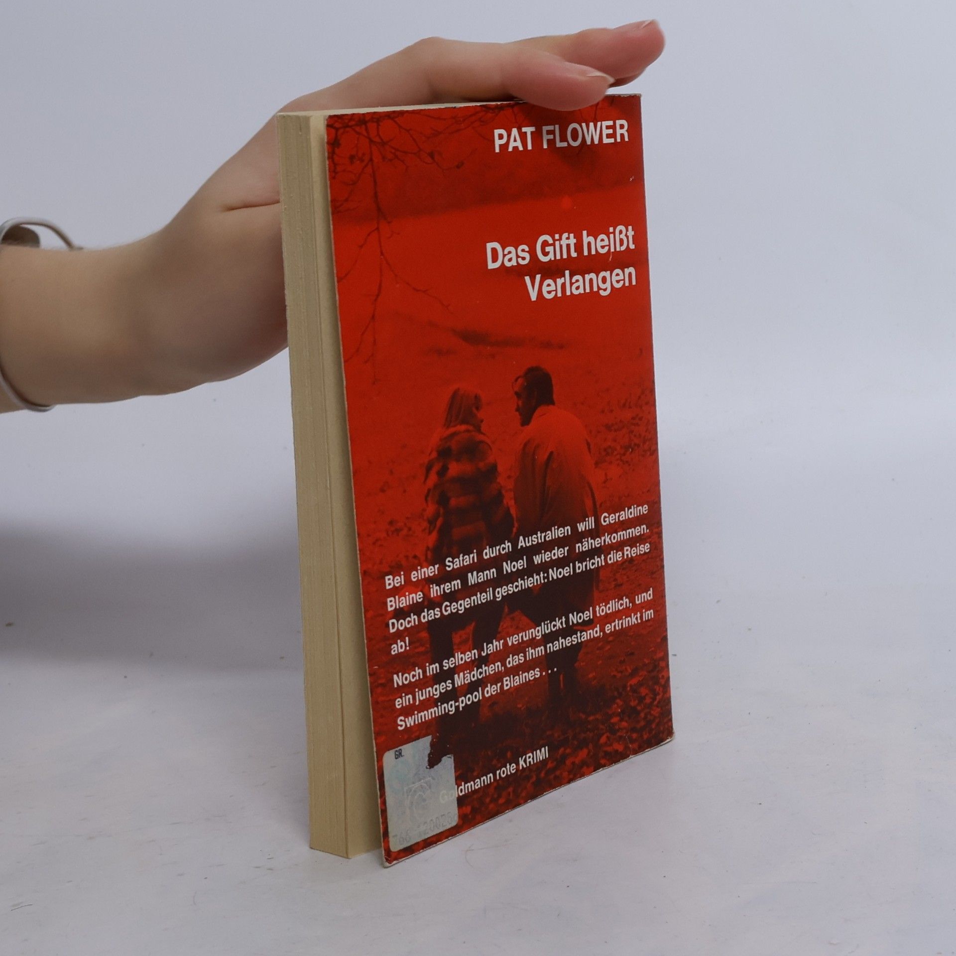 Tony Westermayr Das Gift heißt Verlangen