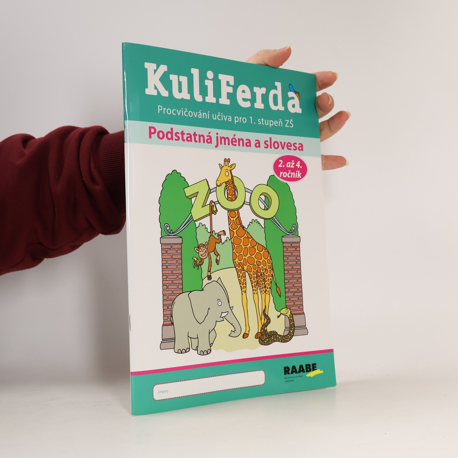 KuliFerda : procvičování učiva 1. stupně ZŠ. Podstatná jména a slovesa