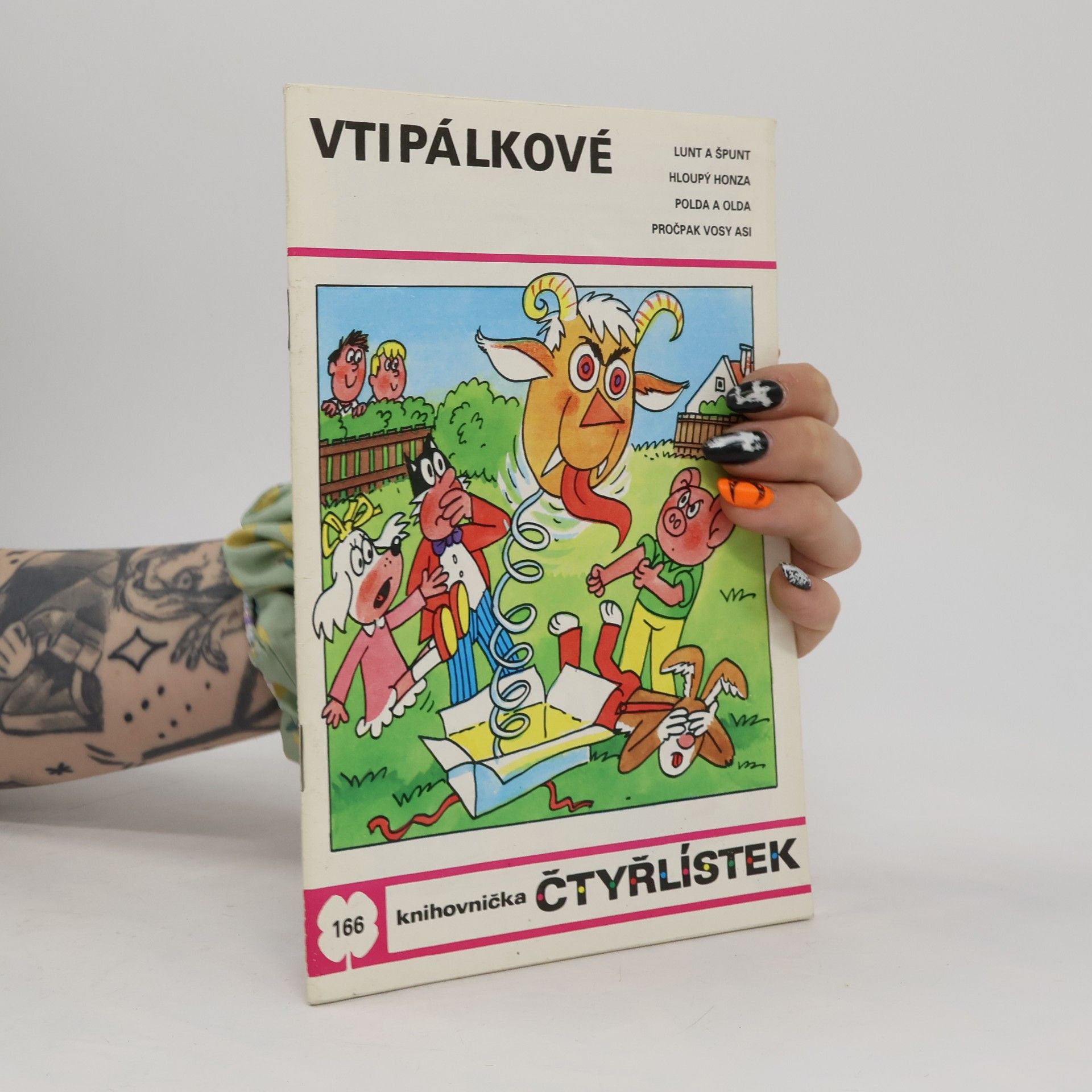 Čtyřlístek 166. Vtipálkové