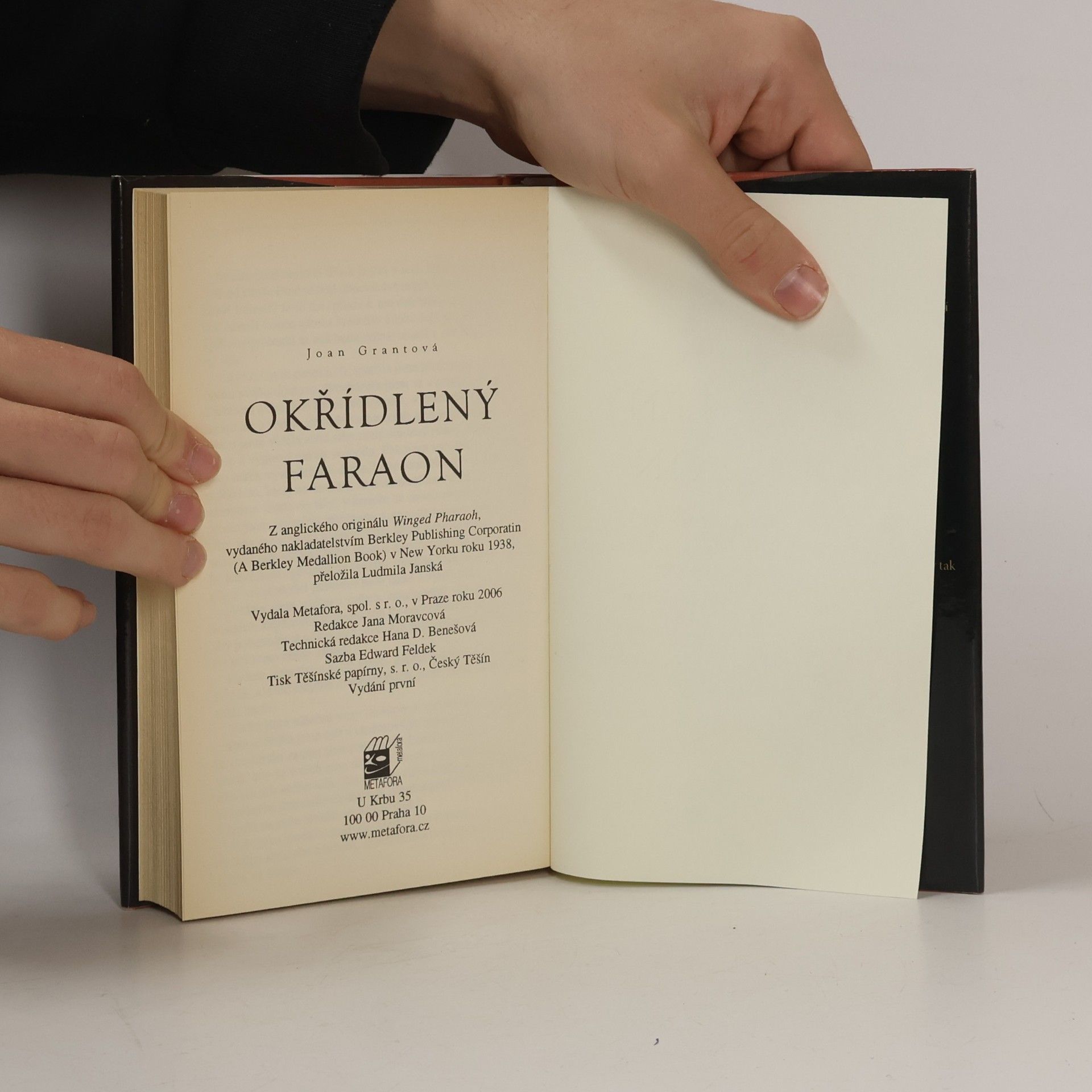 Ludmila Janská Okřídlený faraon