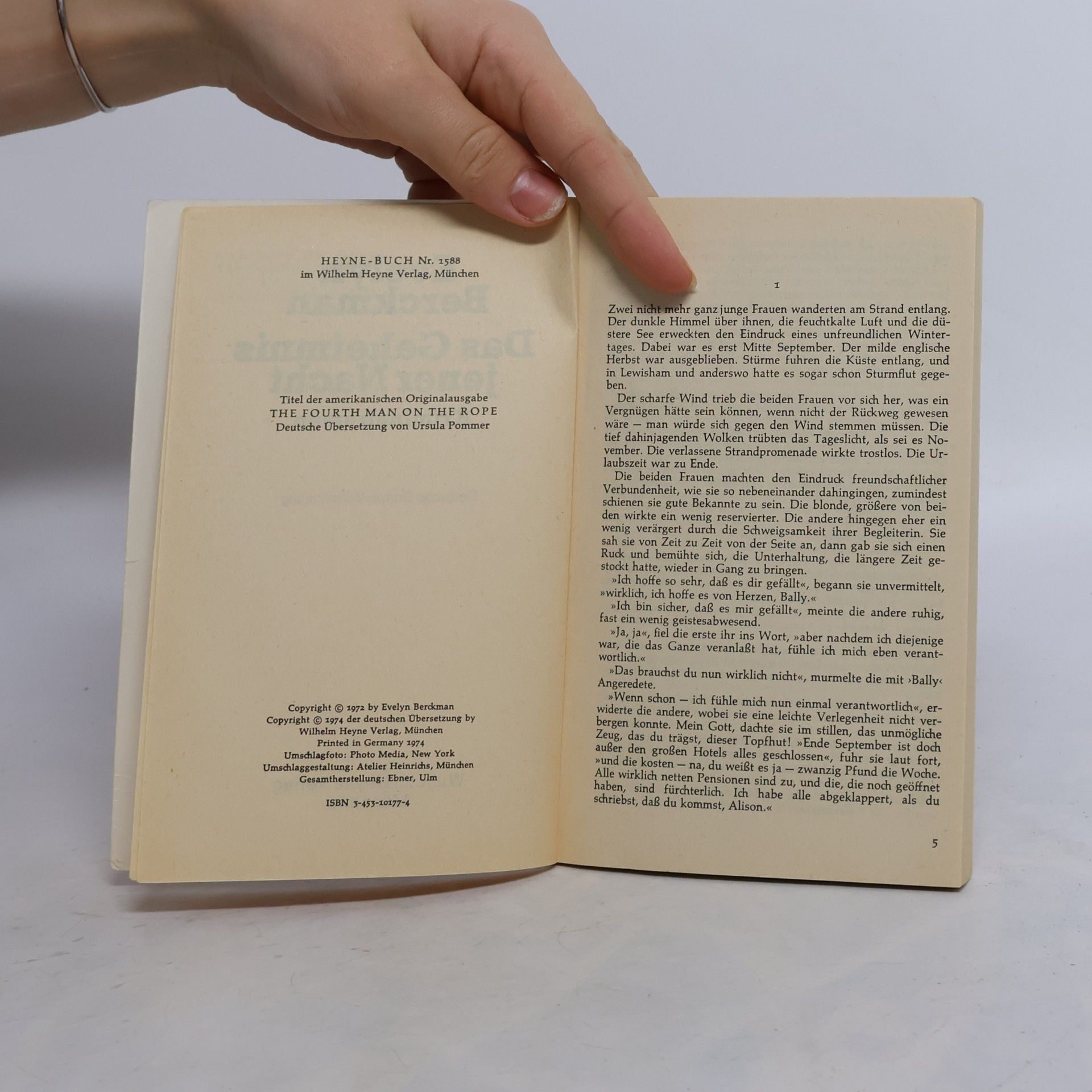Evelyn Berckman Das Geheimnis jener Nacht