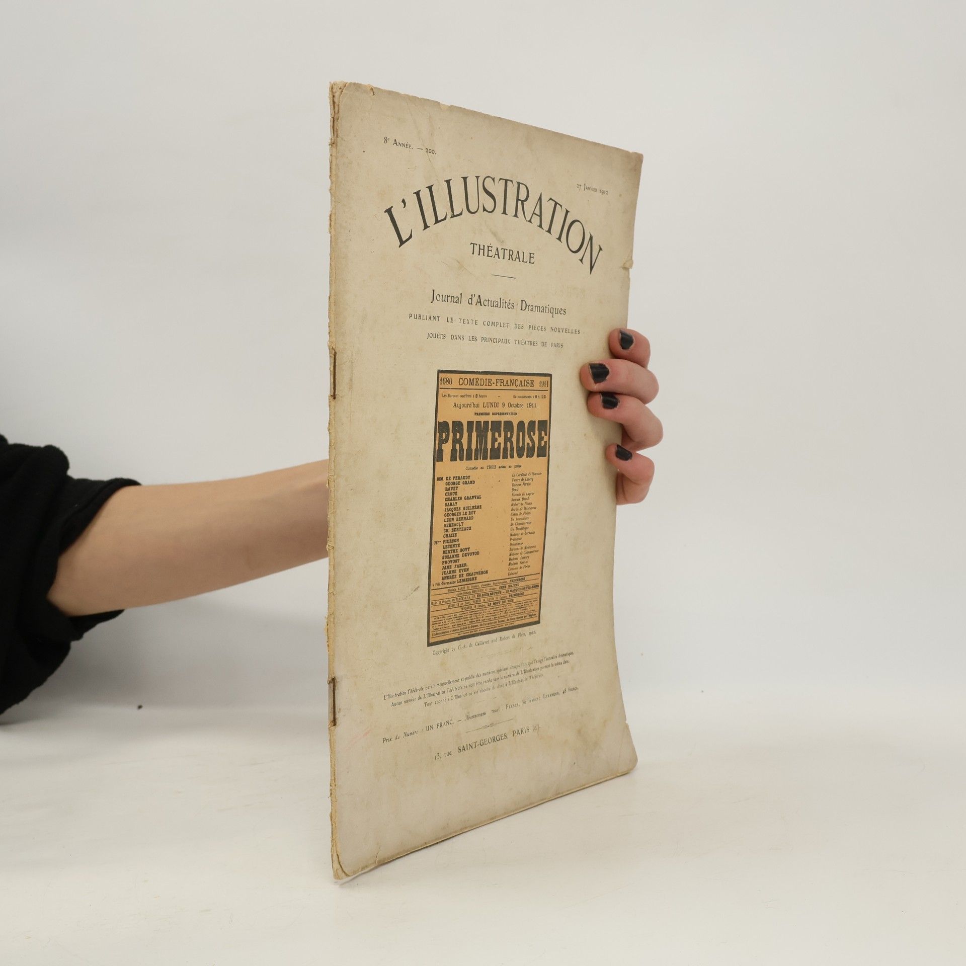 Various authors L'Illustration Théâtrale 200