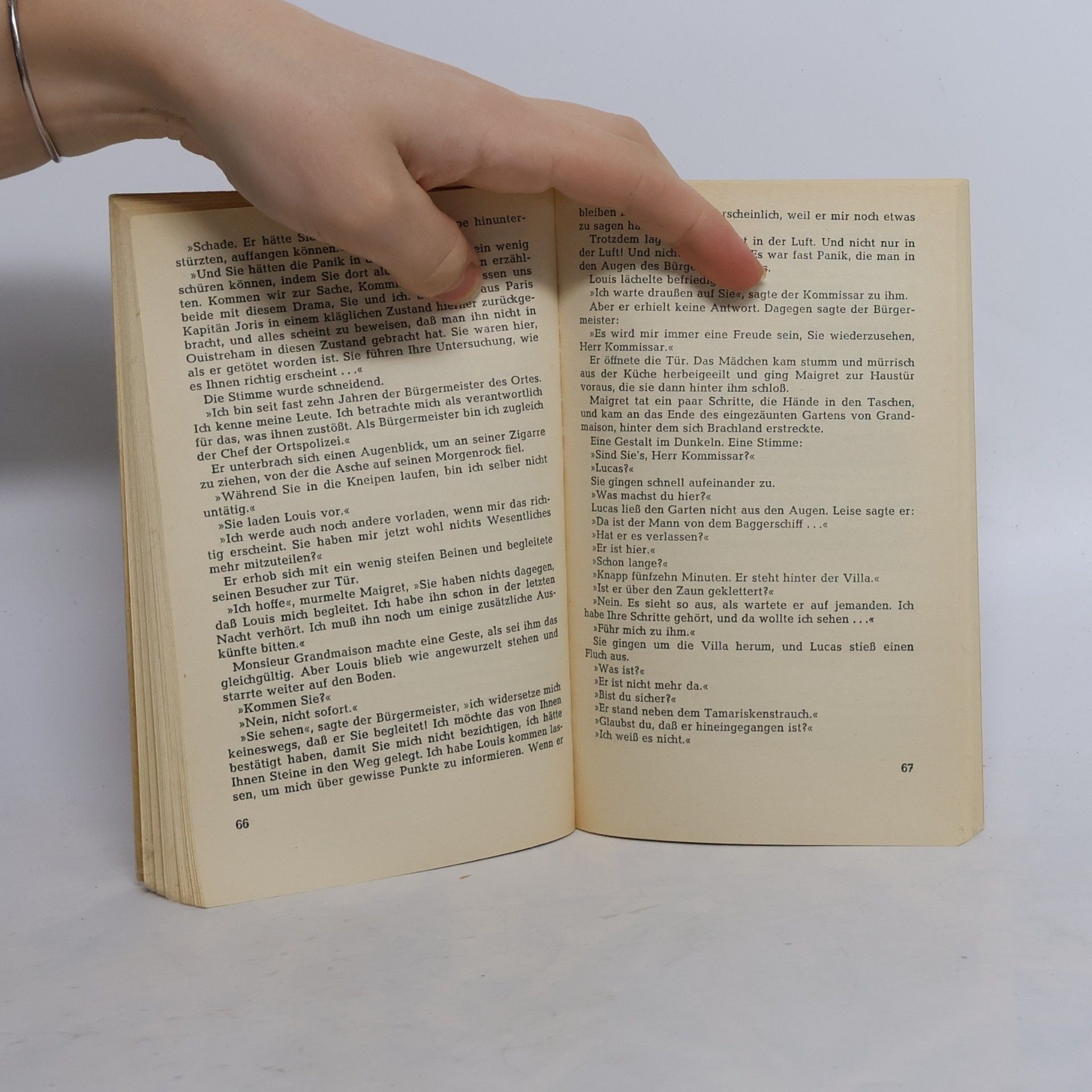 Georges Simenon Maigret und der geheimnisvolle Kapitän