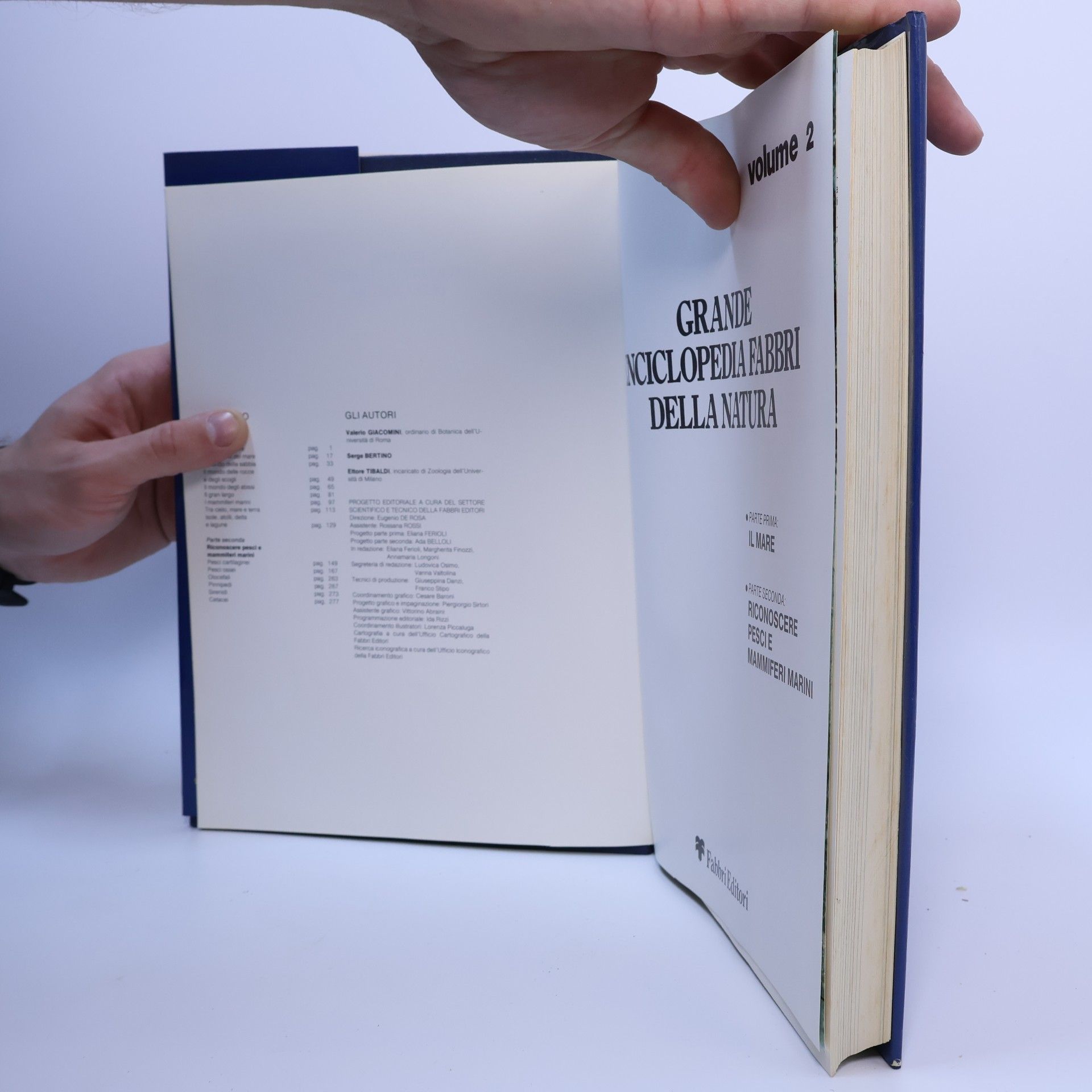 Valerio Giacomini Grande enciclopedia Fabbri della natura 2