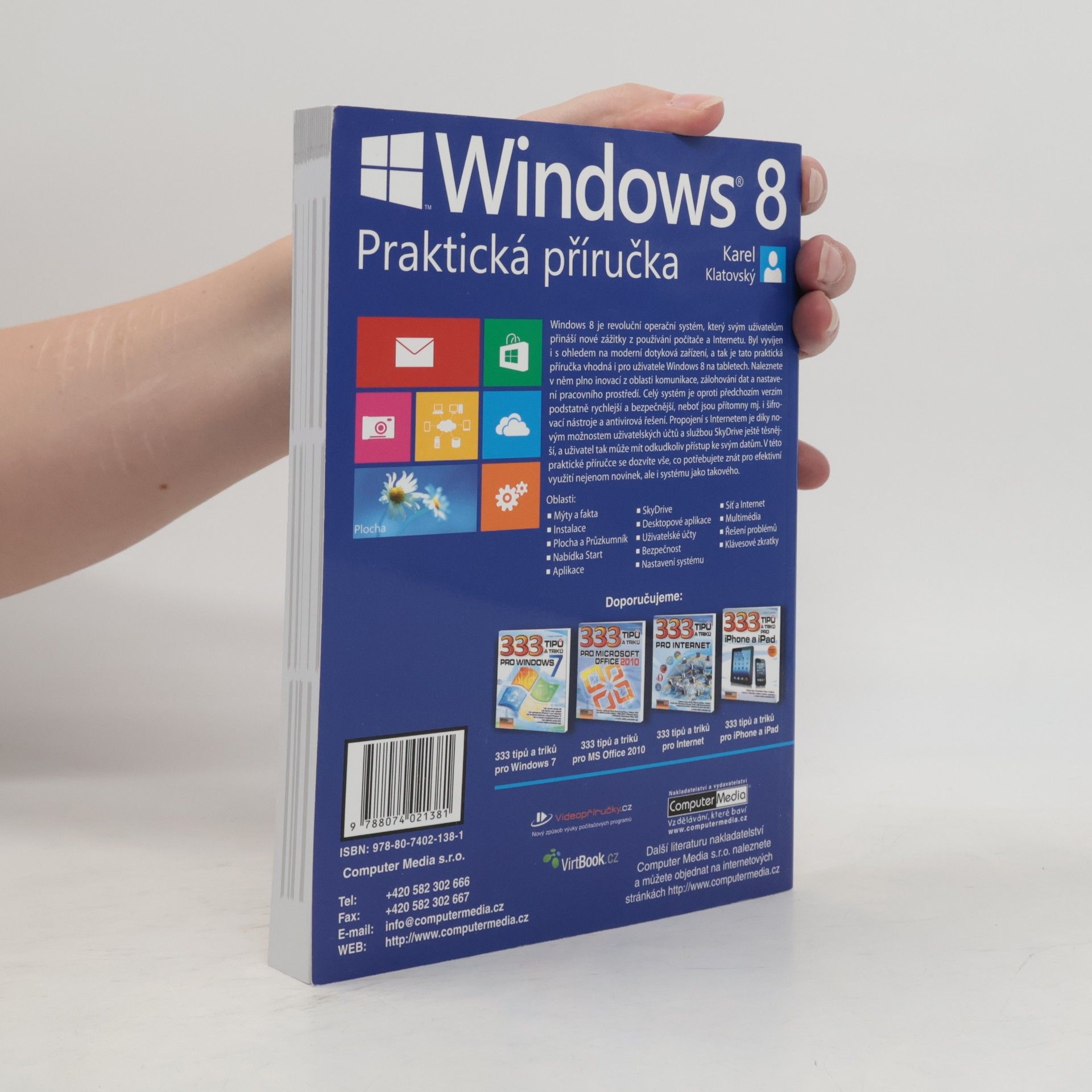 Karel Klatovský Windows 8 : praktická příručka