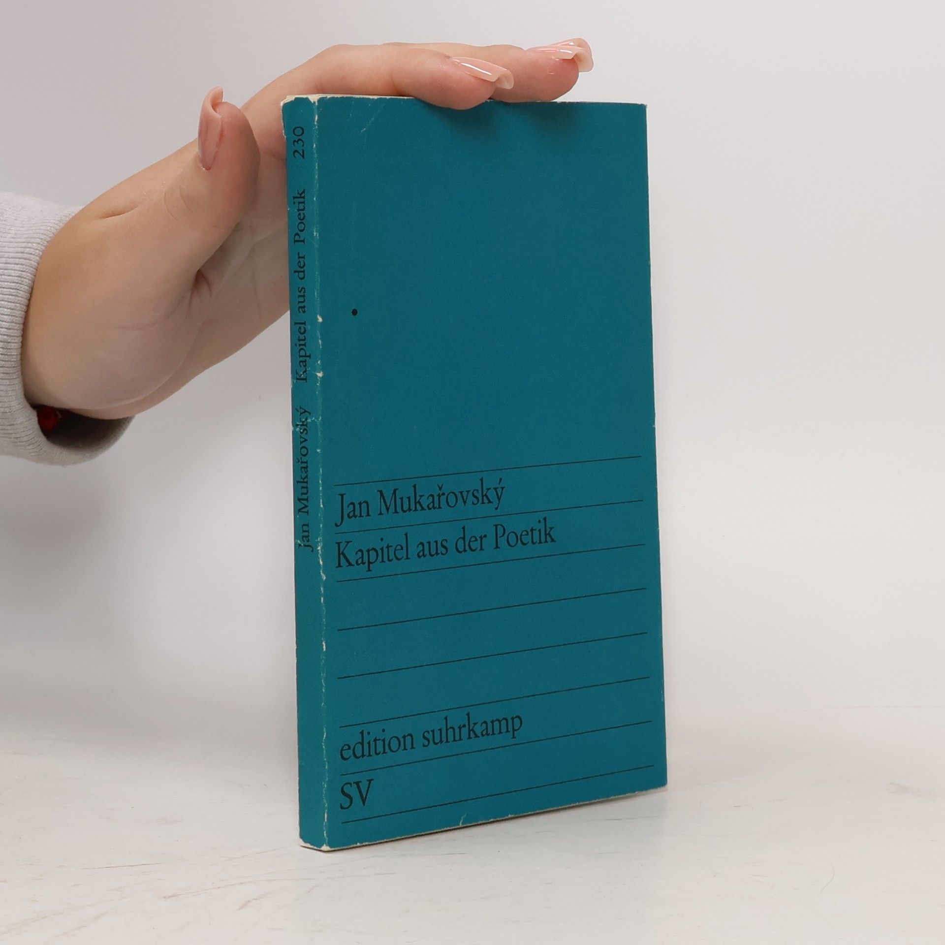 Kapitel aus der Poetik