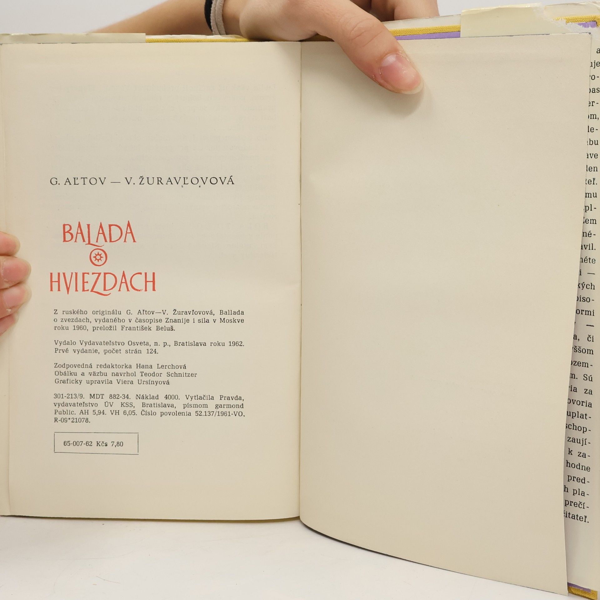 Valentina Nikolajevna Žuravleva Balada o hviezdach