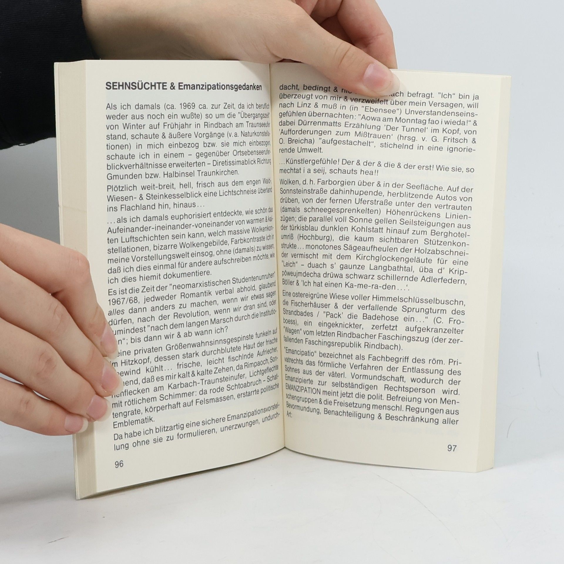 W. G. Sebald Die Rampe 1/88