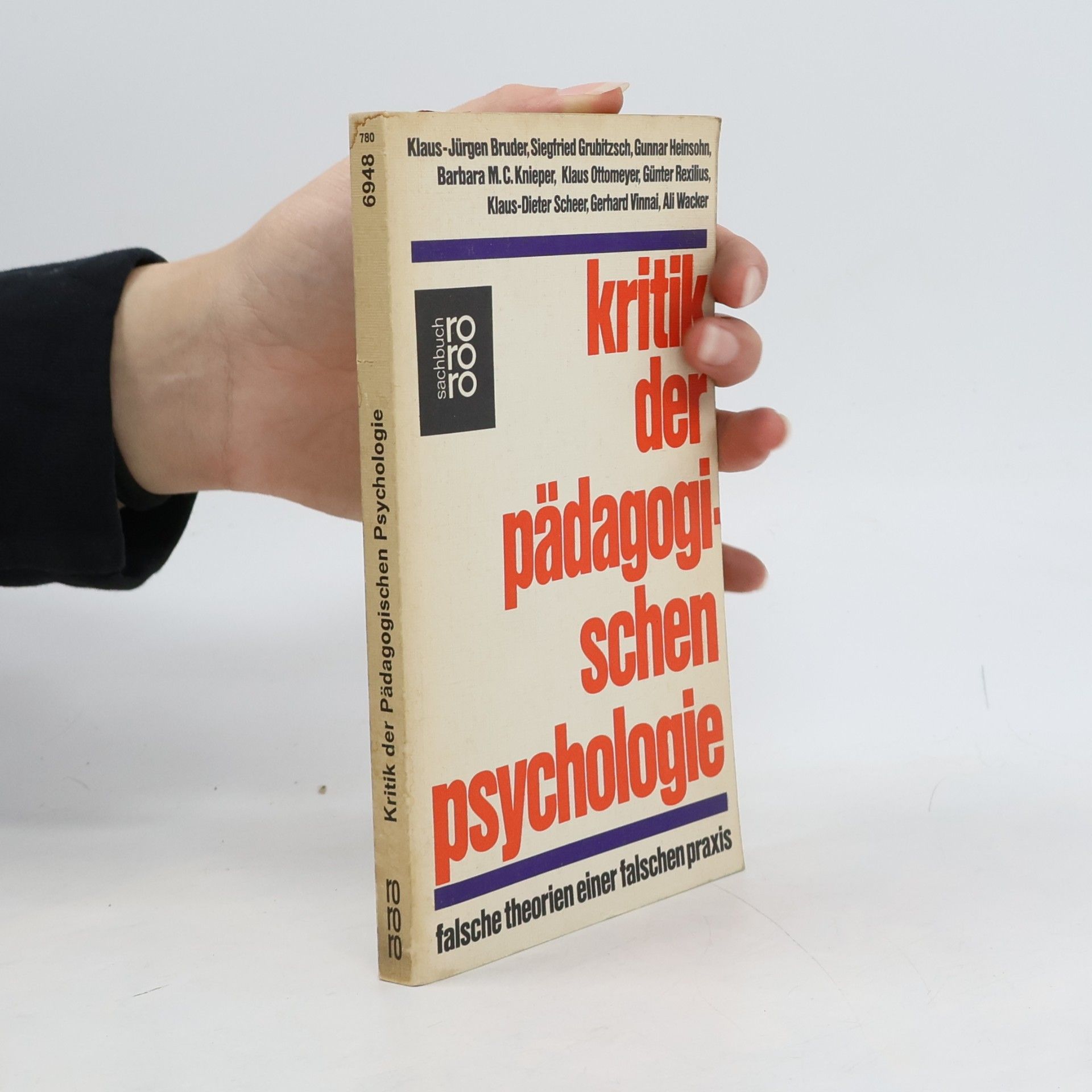 Gunnar Heinsohn Kritik der pädagogischen Psychologie