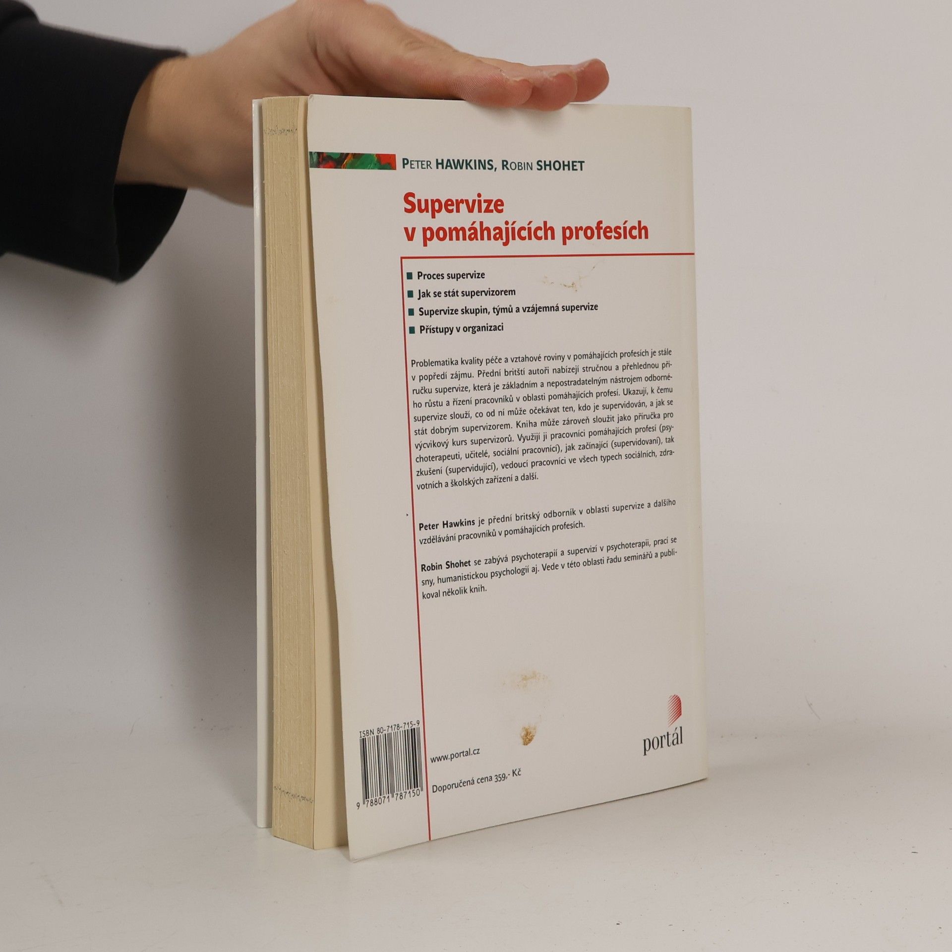 Peter Hawkins Supervize v pomáhajících profesích