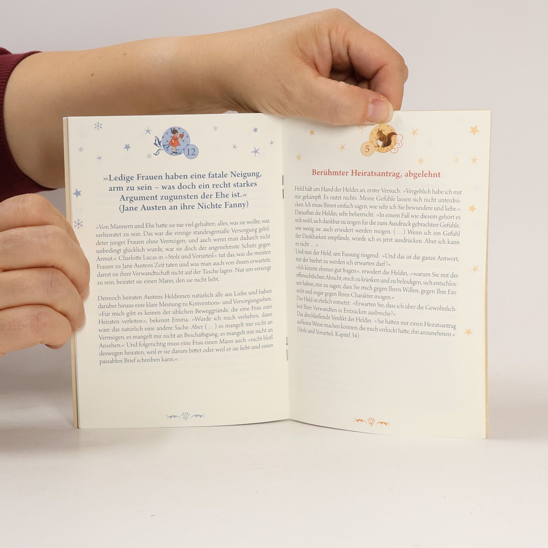 Jane Austen Kleines Adventsbuch