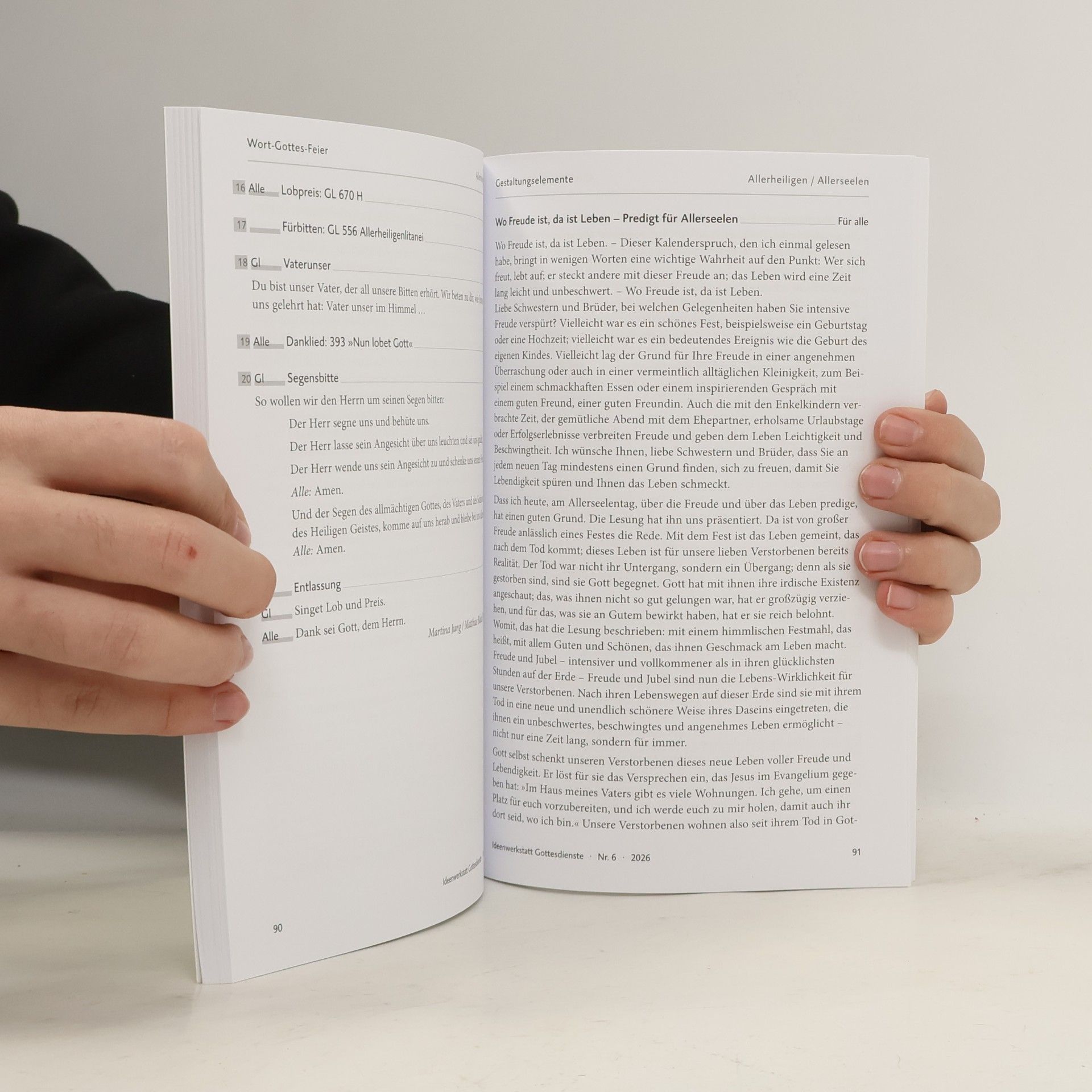 Collectif d'auteurs Ideenwerkstatt Gottesdienste 6/2026