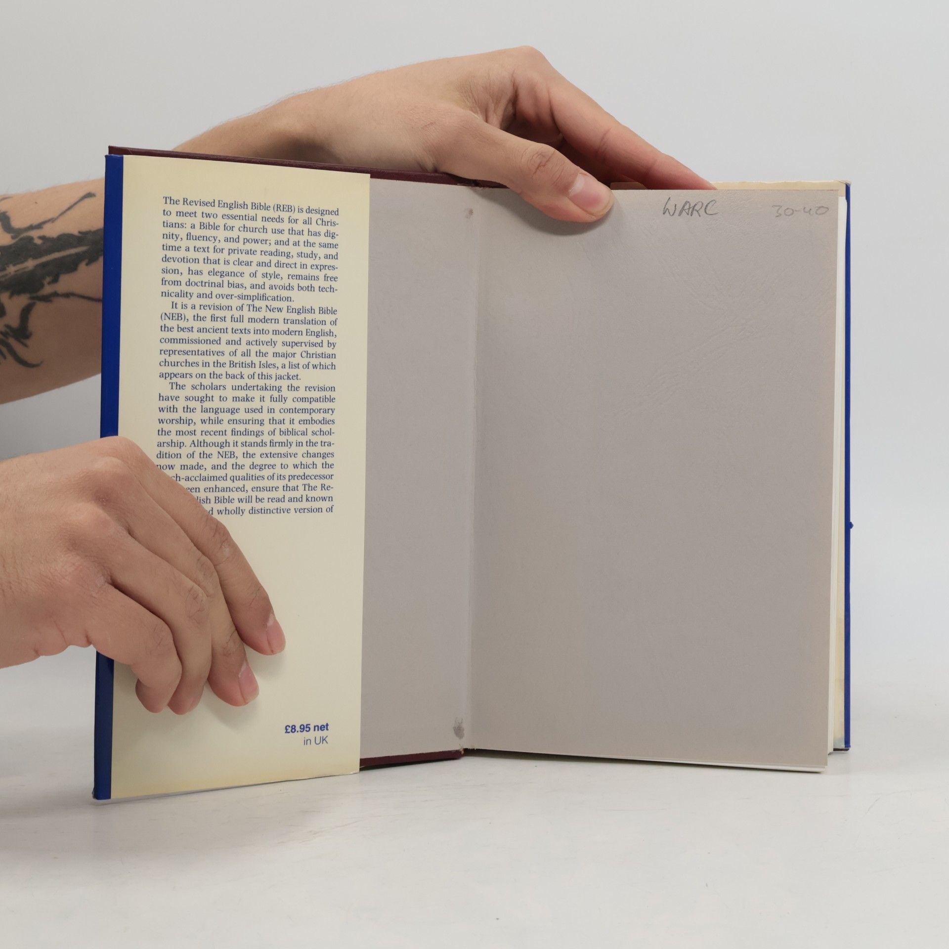 Kolektiv autorů The revised english Bible