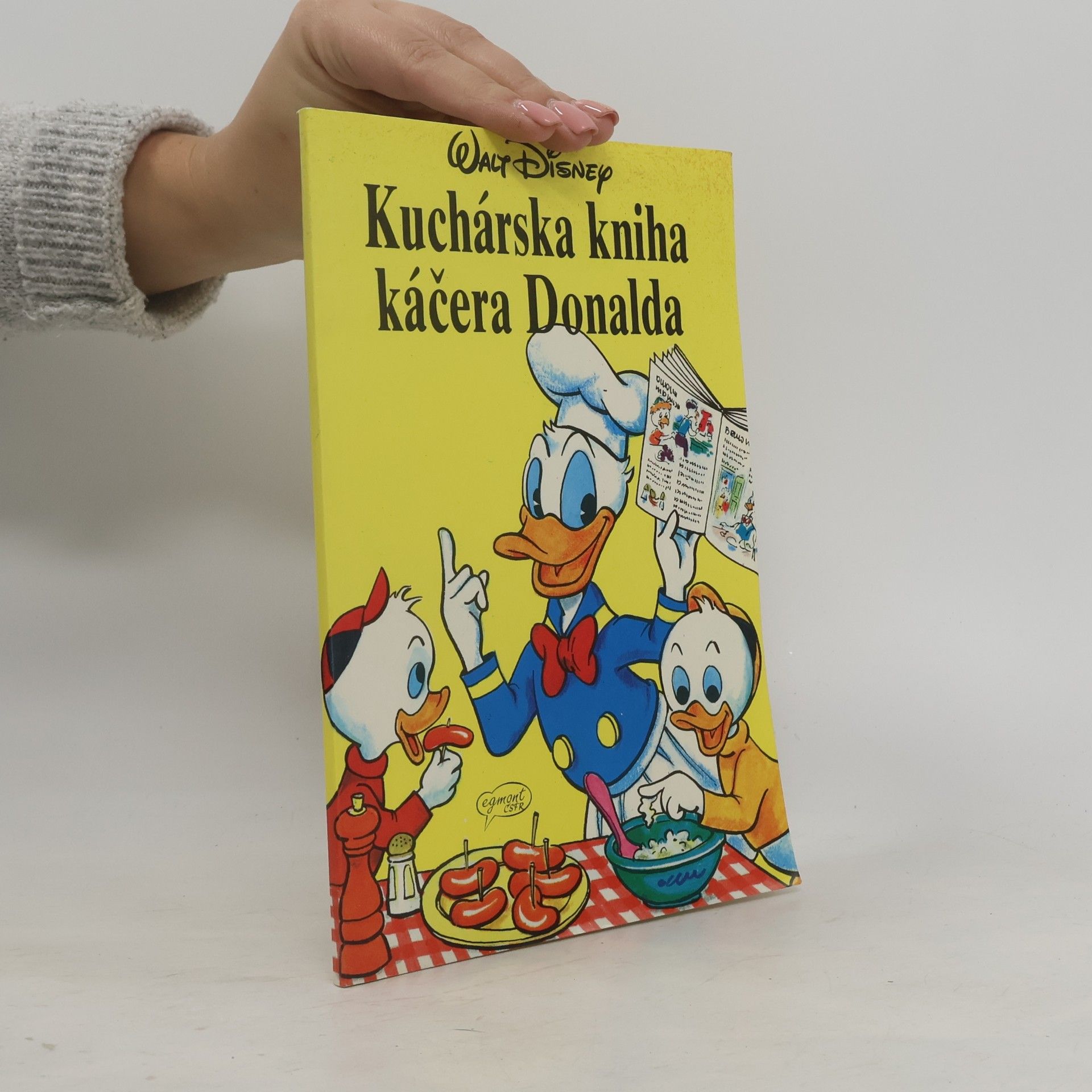 Walt Disney Kuchárska kniha káčera Donalda
