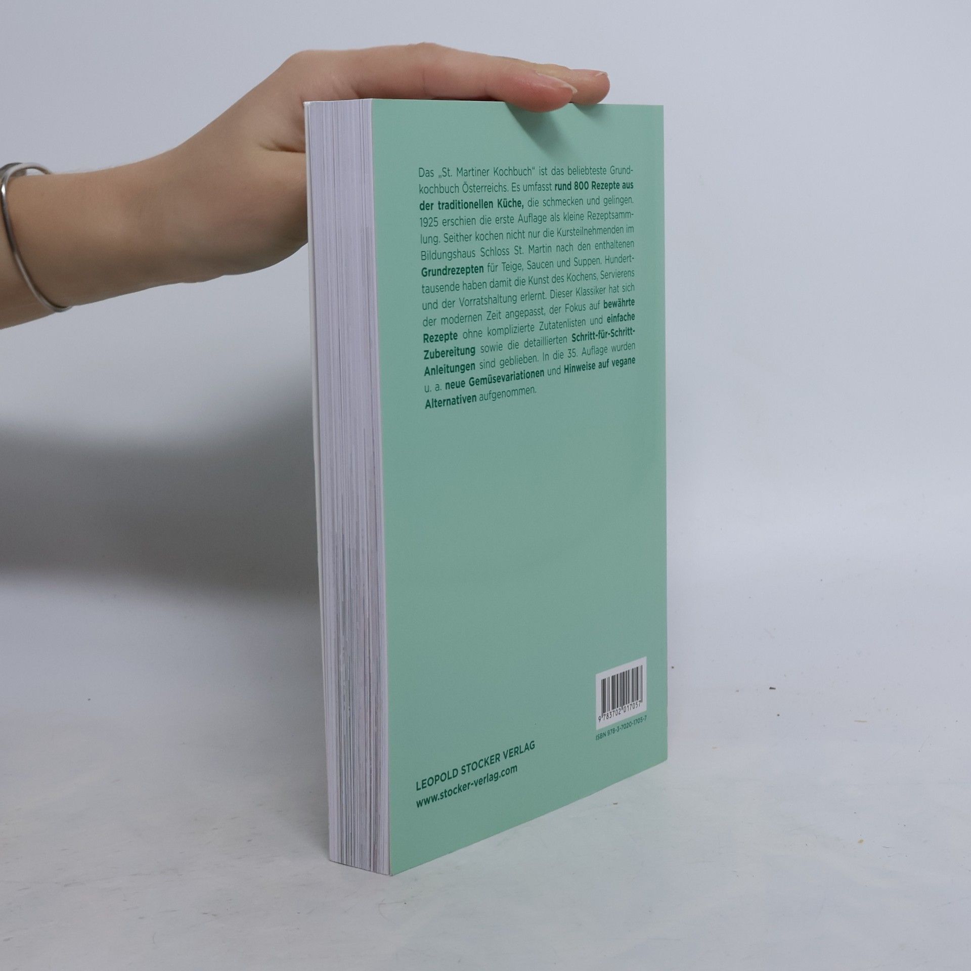 Emilie Zeidler St. Martiner Kochbuch