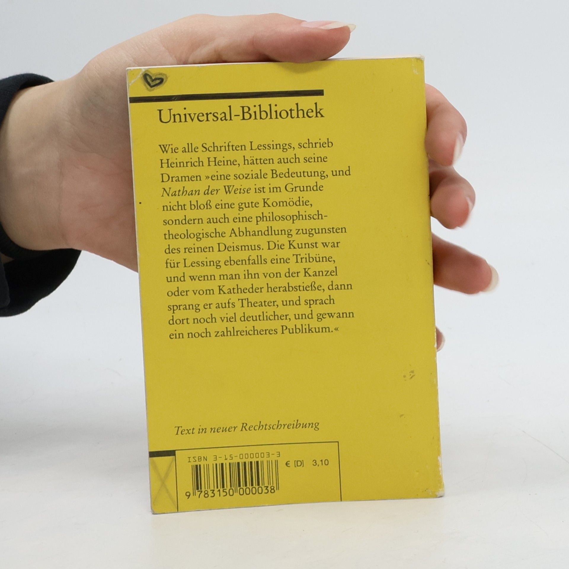 Gotthold Ephraim Lessing Nathan der Weise