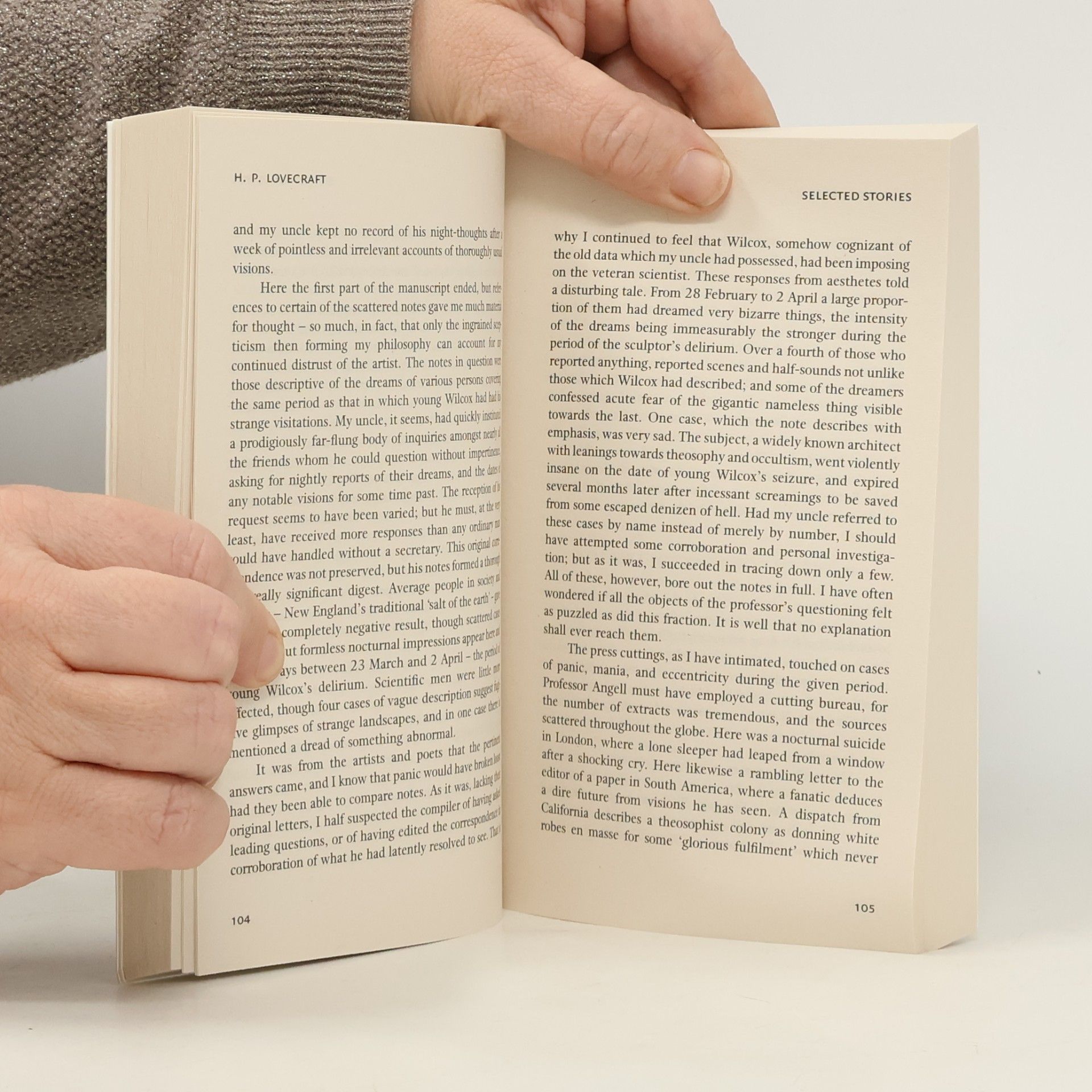 Howard Phillips Lovecraft Selected stories
