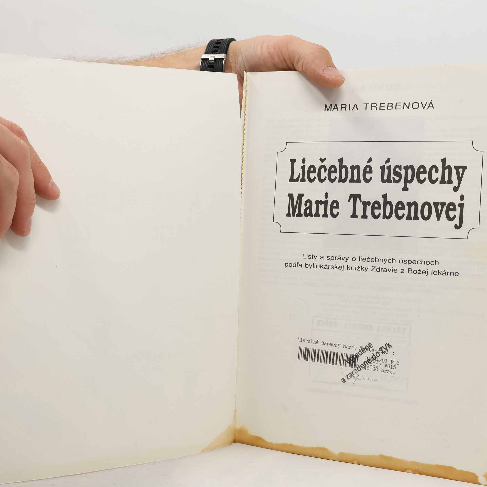 Maria Treben Liečebné úspechy Marie Trebenovej