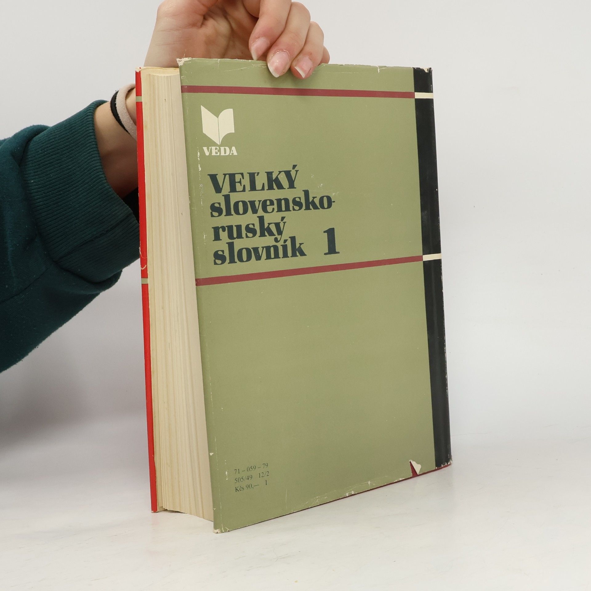 Auteurscollectief Veľký slovensko-ruský slovník 1. A - K