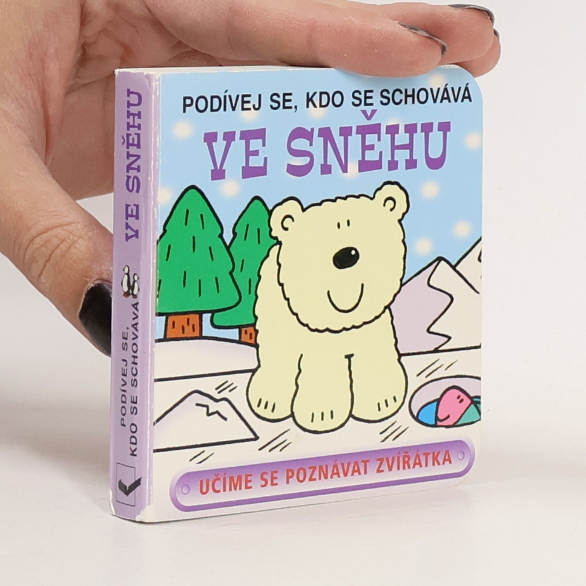 Podívej se, kdo se schovává: Ve sněhu. Učíme se poznávat zvířátka