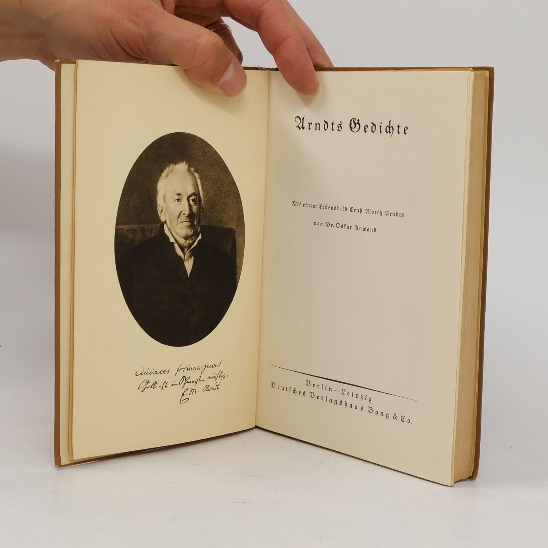 Ernst Moritz Arndt Arndts Gedichte