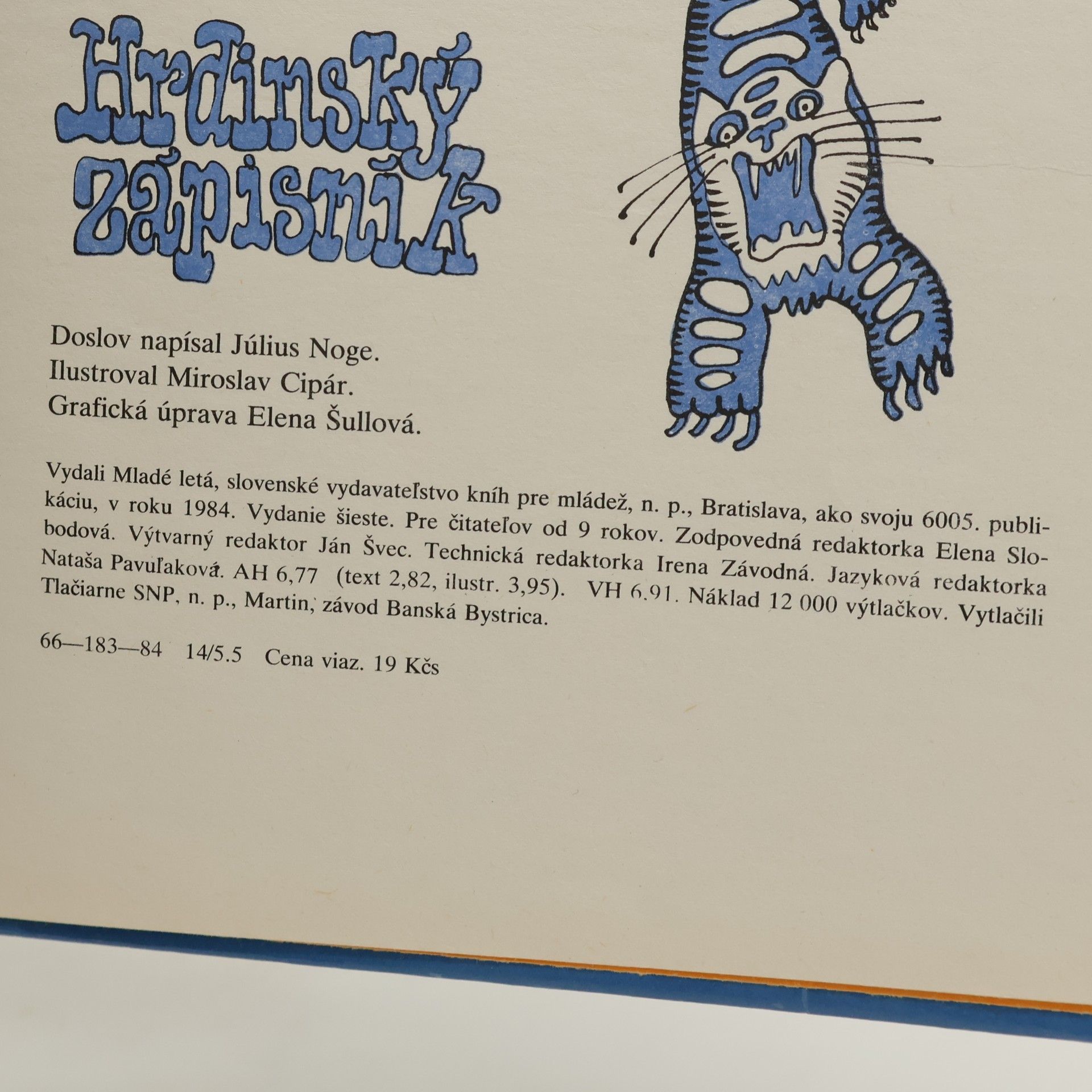 Klára Jarunková Hrdinský zápisník