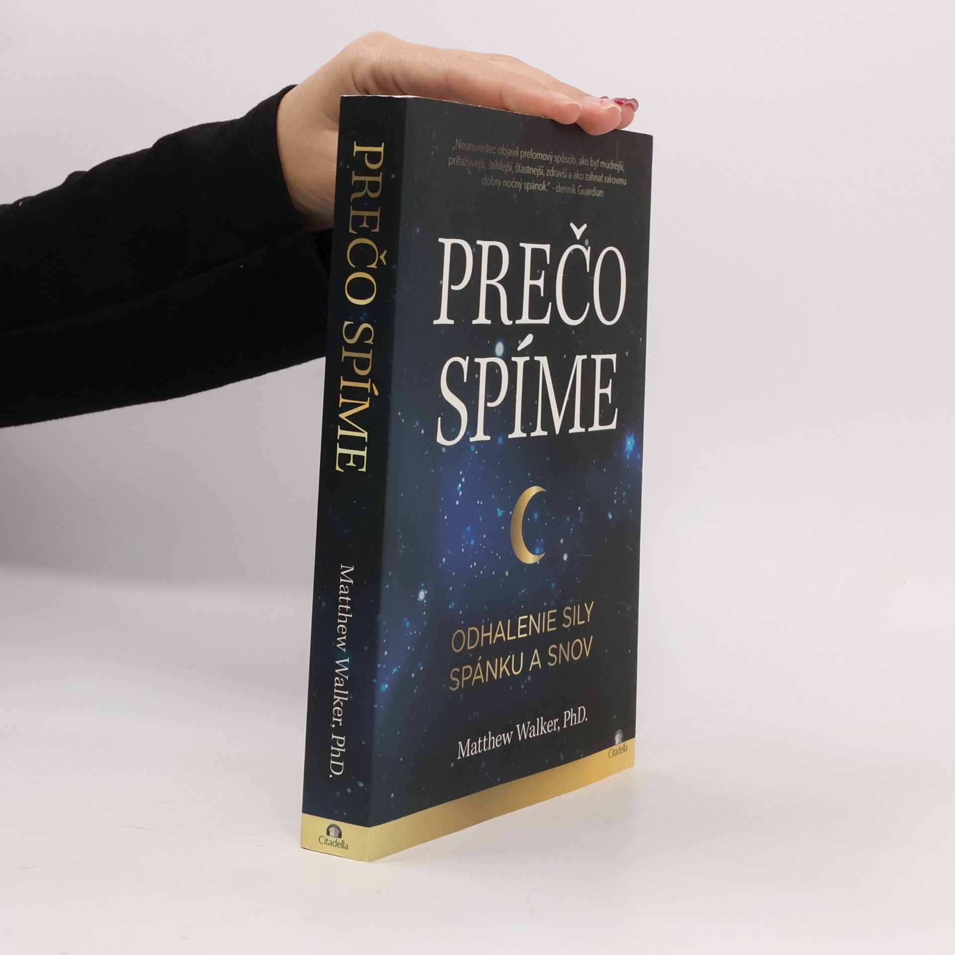 Matthew Walker Prečo spíme