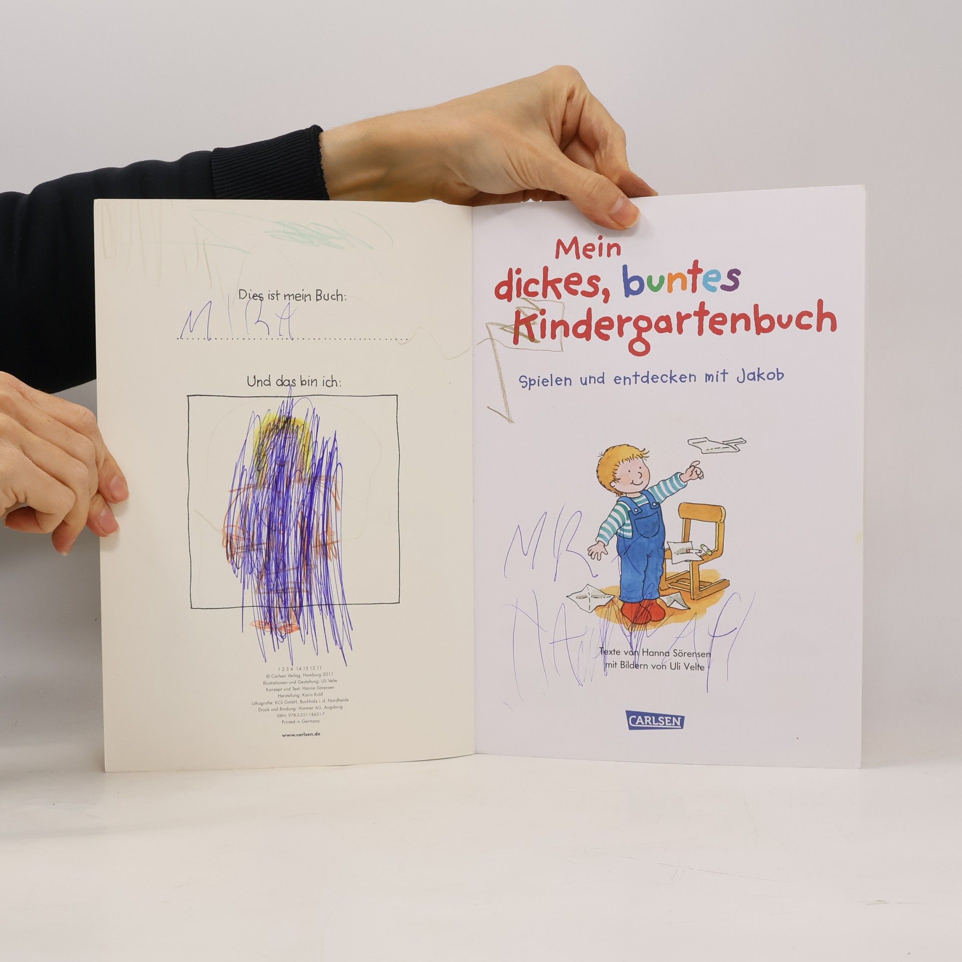 Ulrich Velte Mein dickes buntes Kindergartenbuch