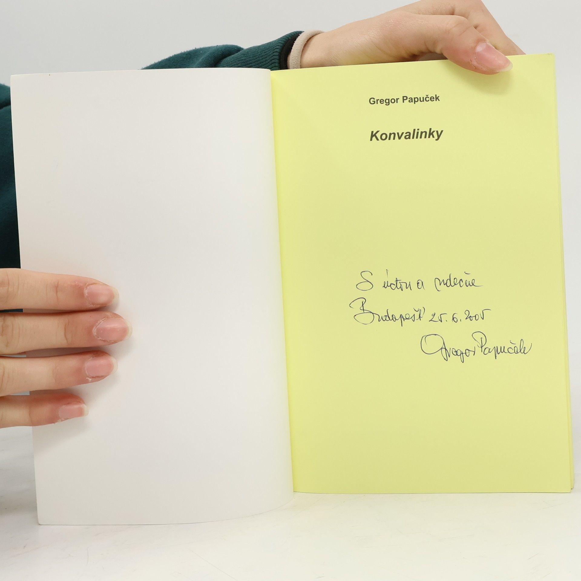 Gregor Papuček Konvalinky