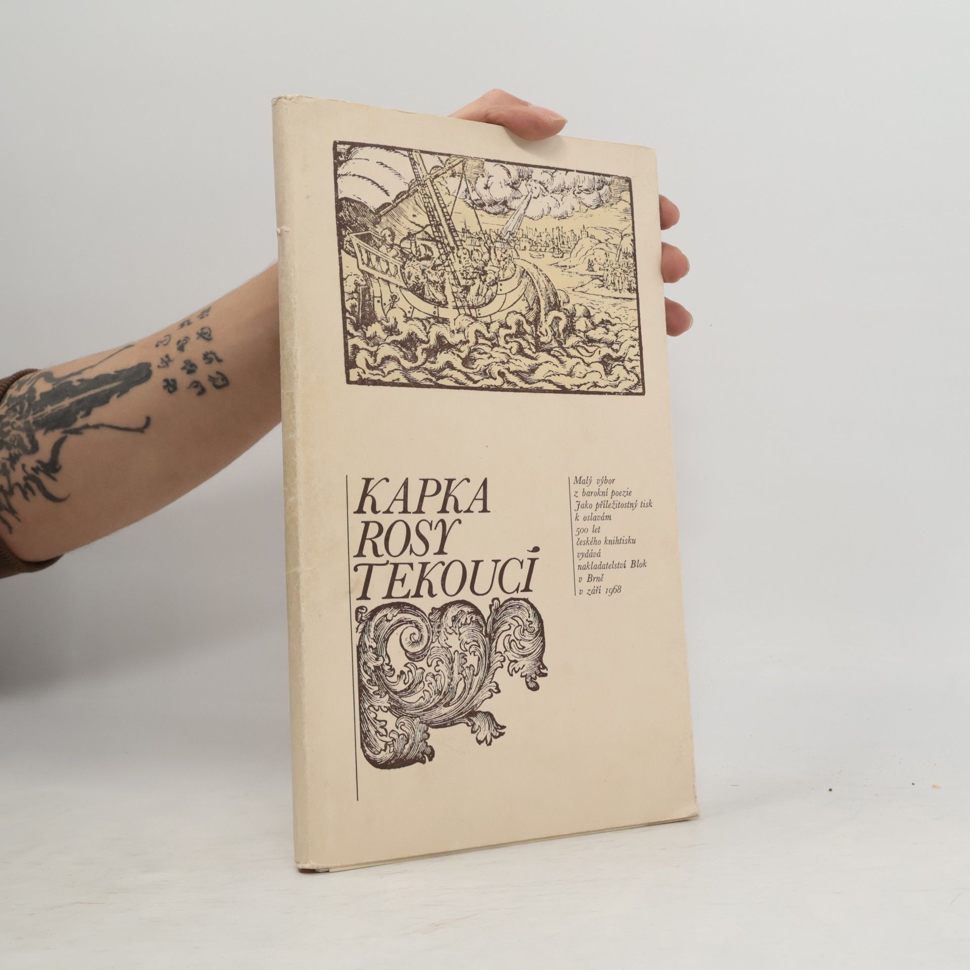 Kapka rosy tekoucí : Malý výbor z barokní poezie