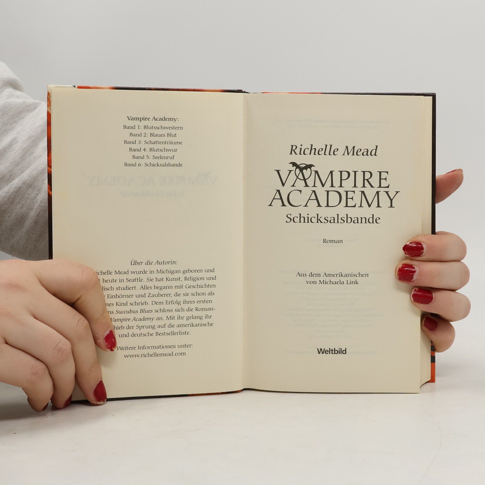 Richelle Mead Vampire Academy. Schicksalsbande