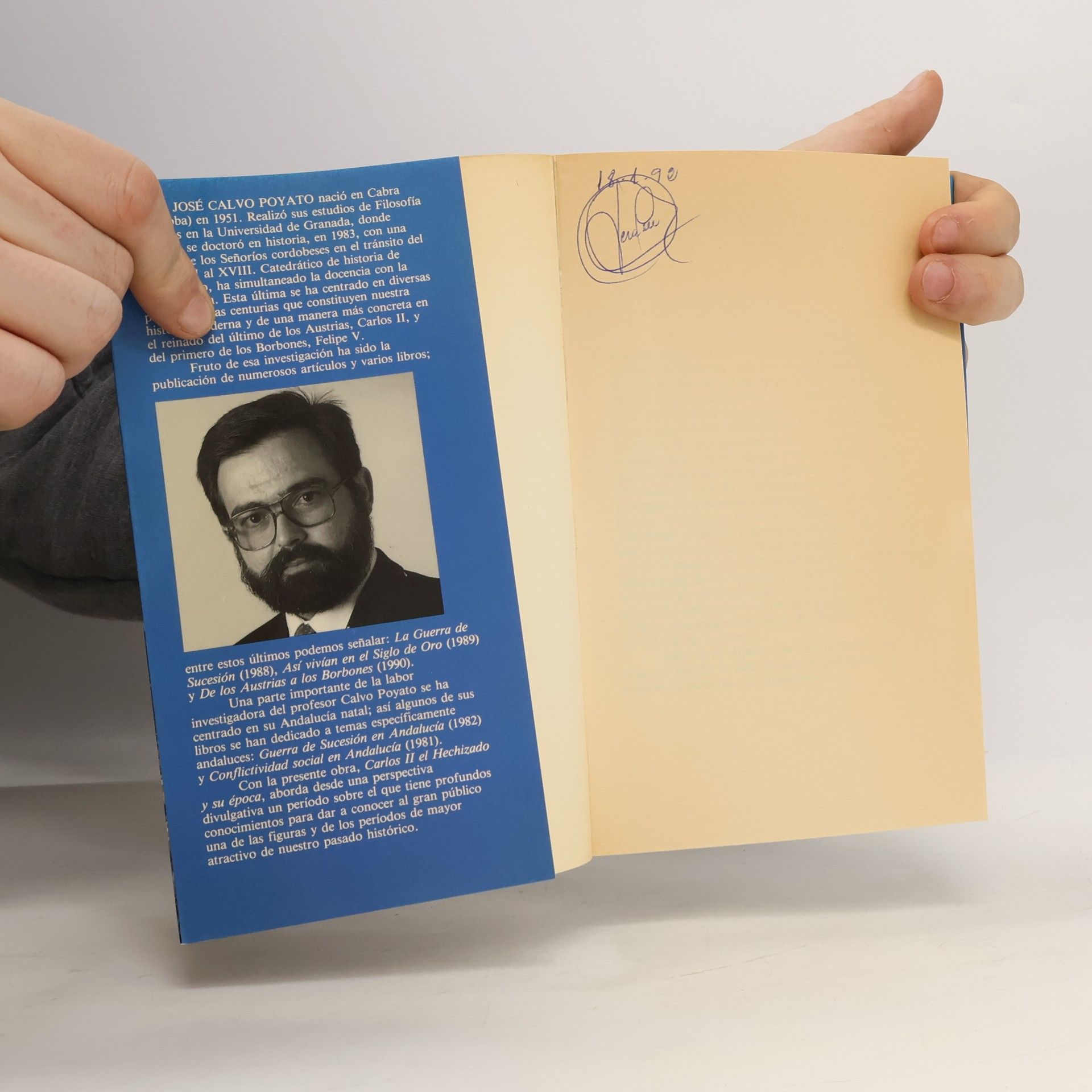 Jose Calvo Poyato Memoria de la historia: Carlos II el Hechizado y su época