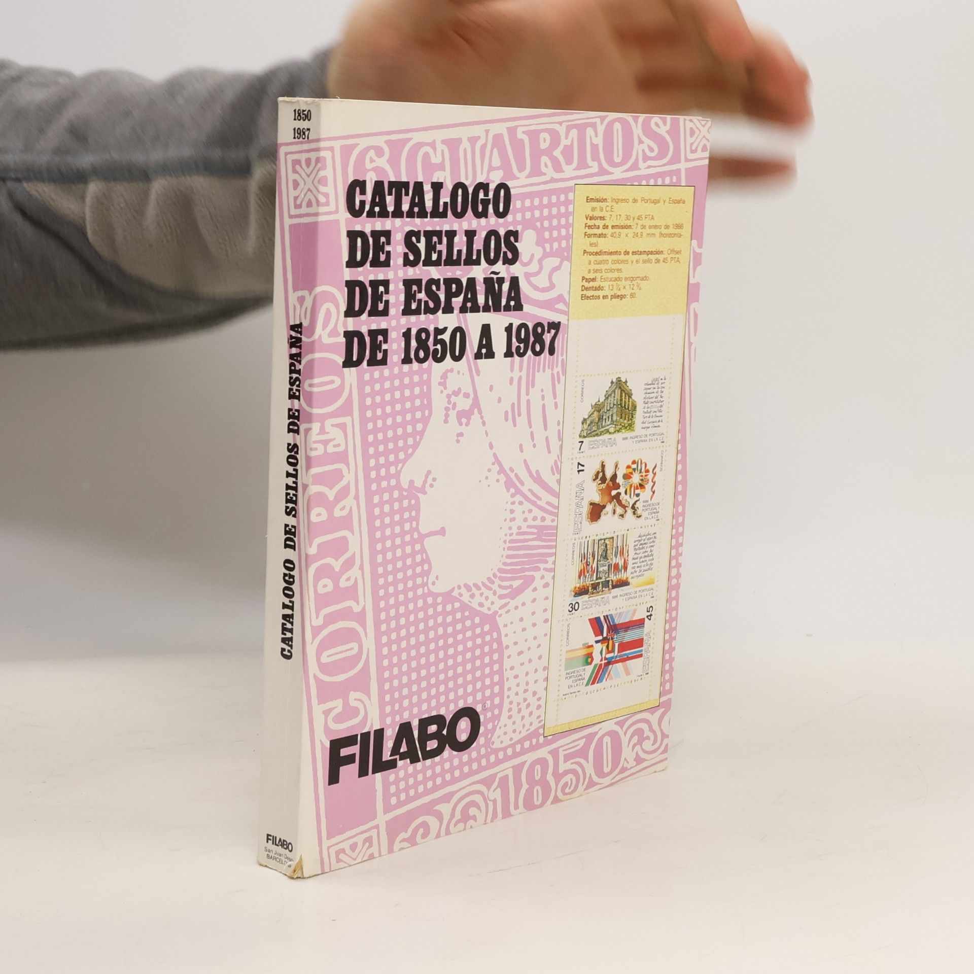 Kolektiv autorů Catálogo de Sellos de España de 1850 a 1987