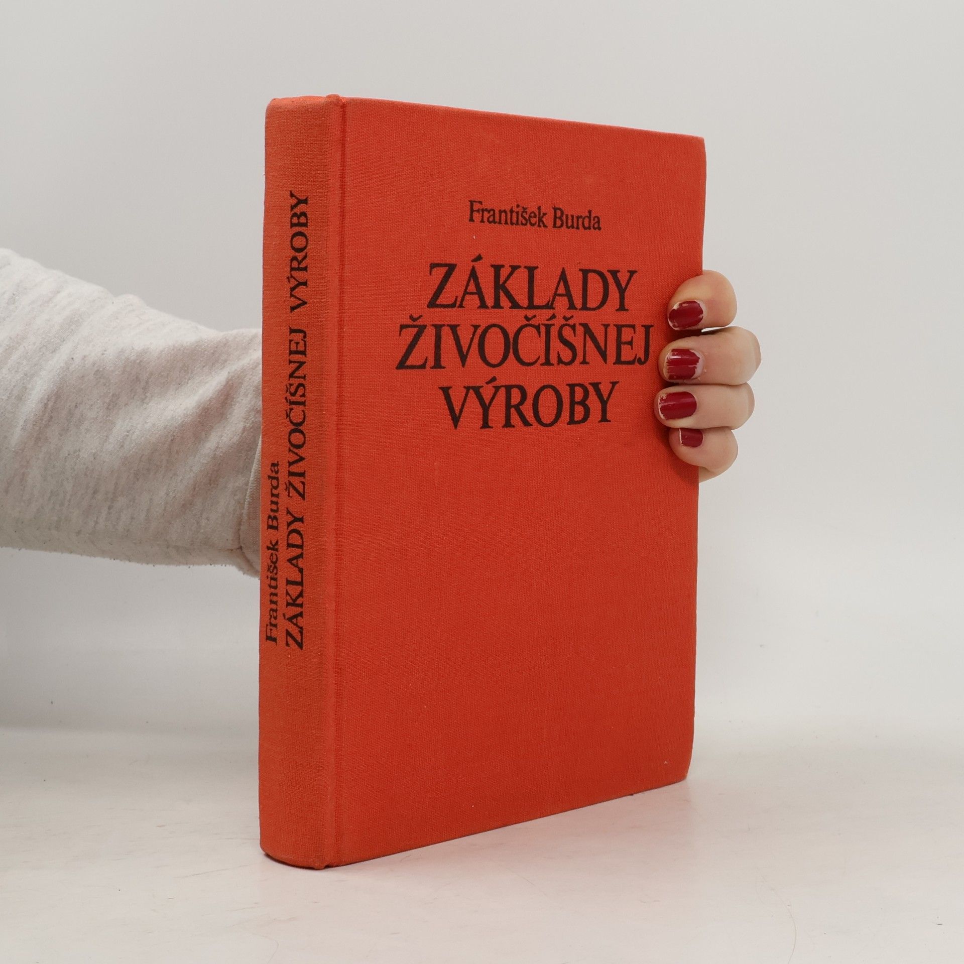 František Burda Základy živočíšnej výroby