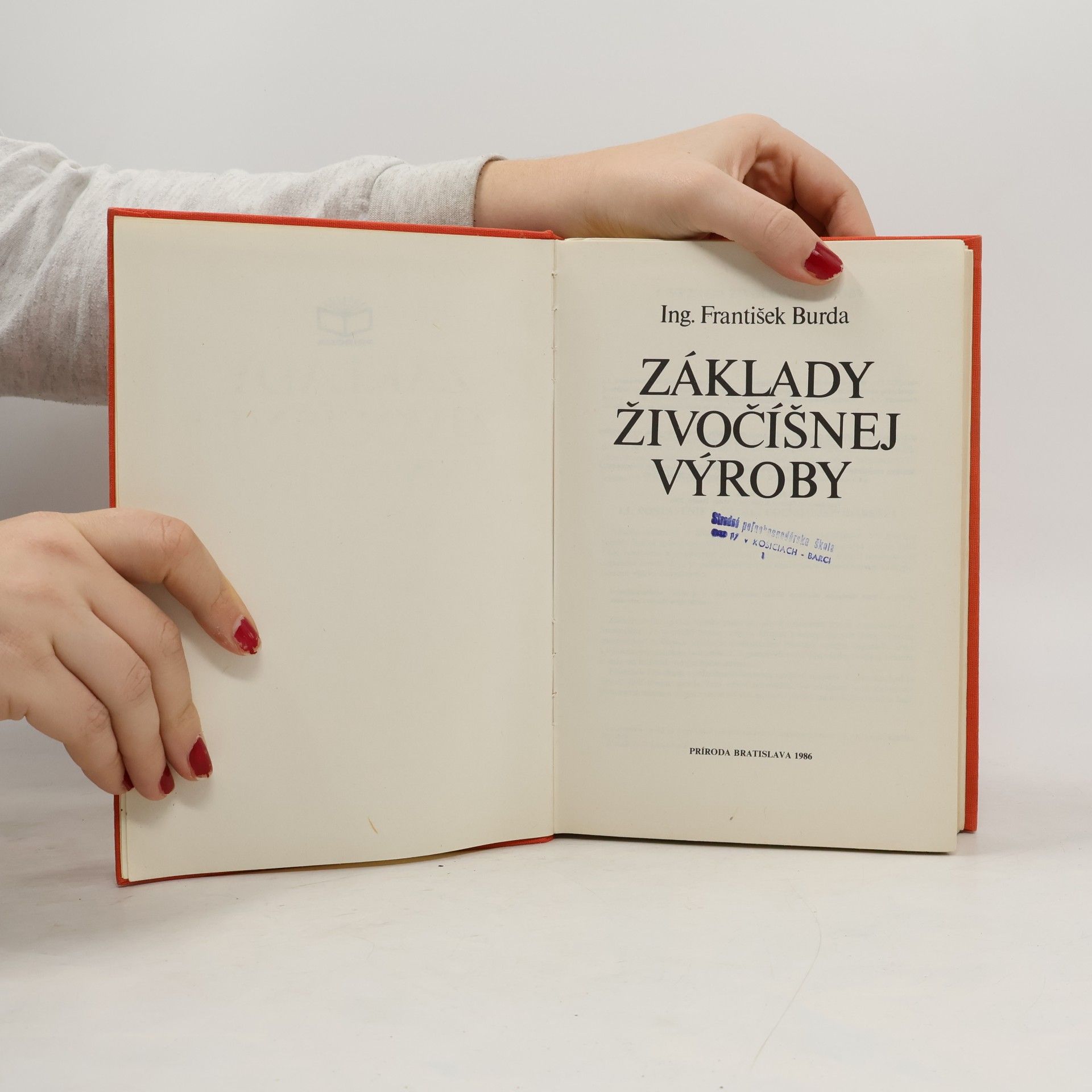 František Burda Základy živočíšnej výroby