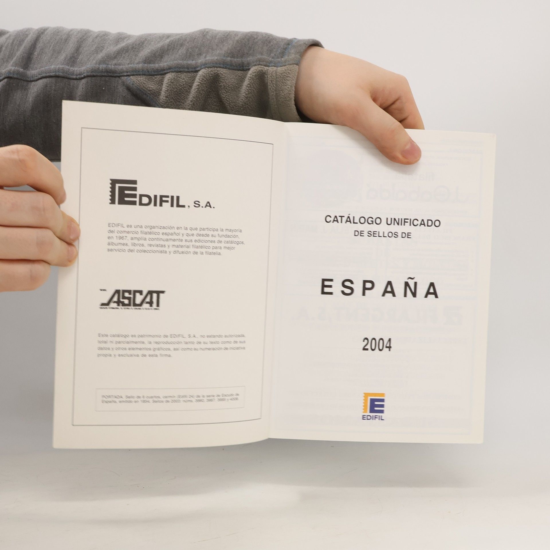 Kolektiv autorů Catalogo Unificado Edifil de Sellos de Espana 2004