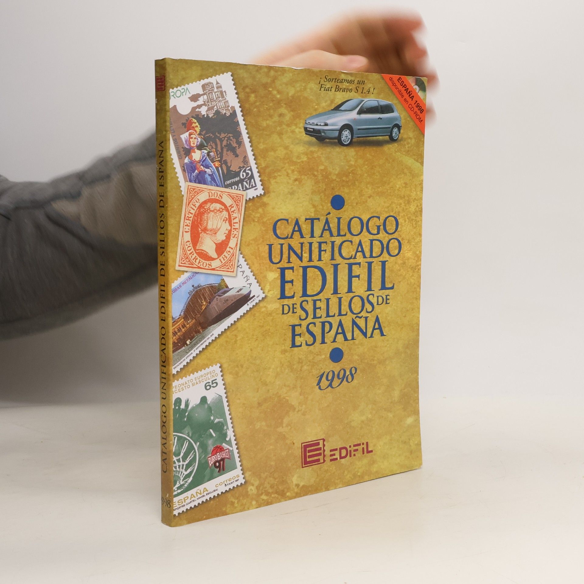 Kolektiv autorů Catálogo Unificado Edifil de Sellos de España